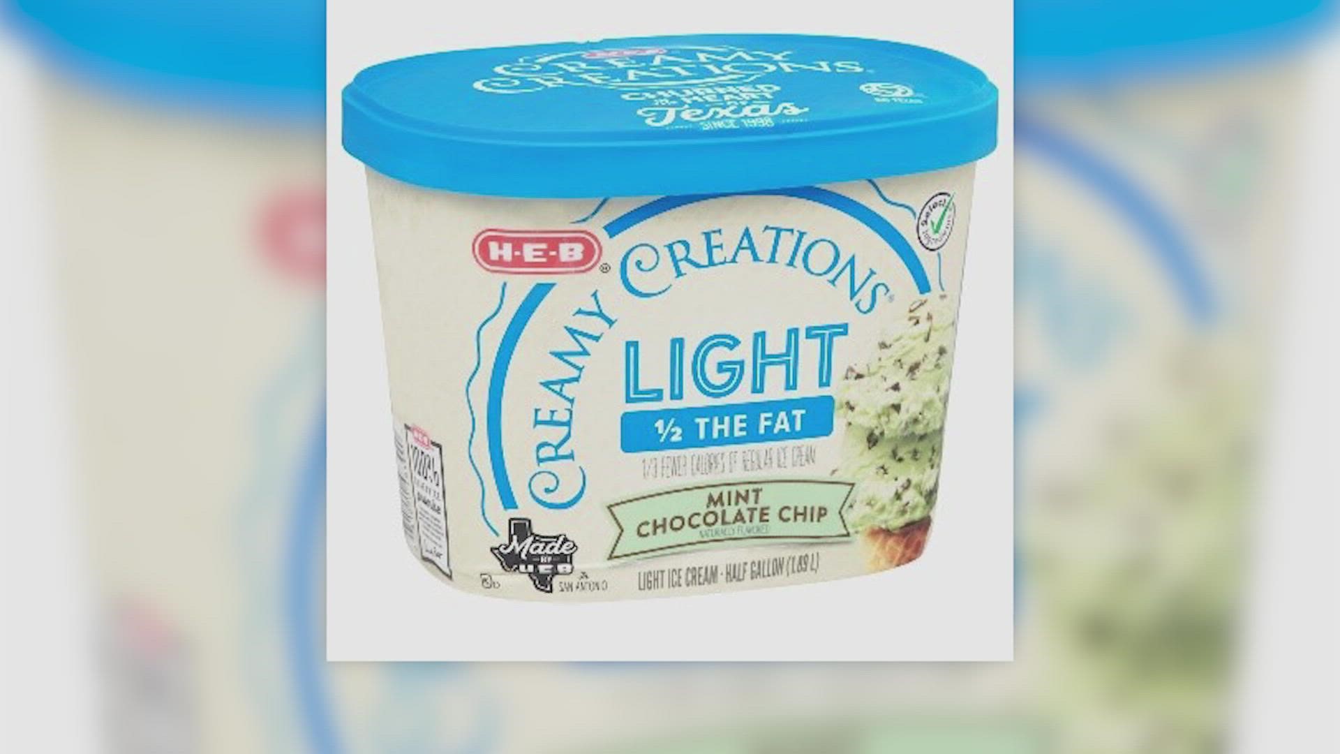 H E B Recalls Ice Cream Due To Mislabeling 7782