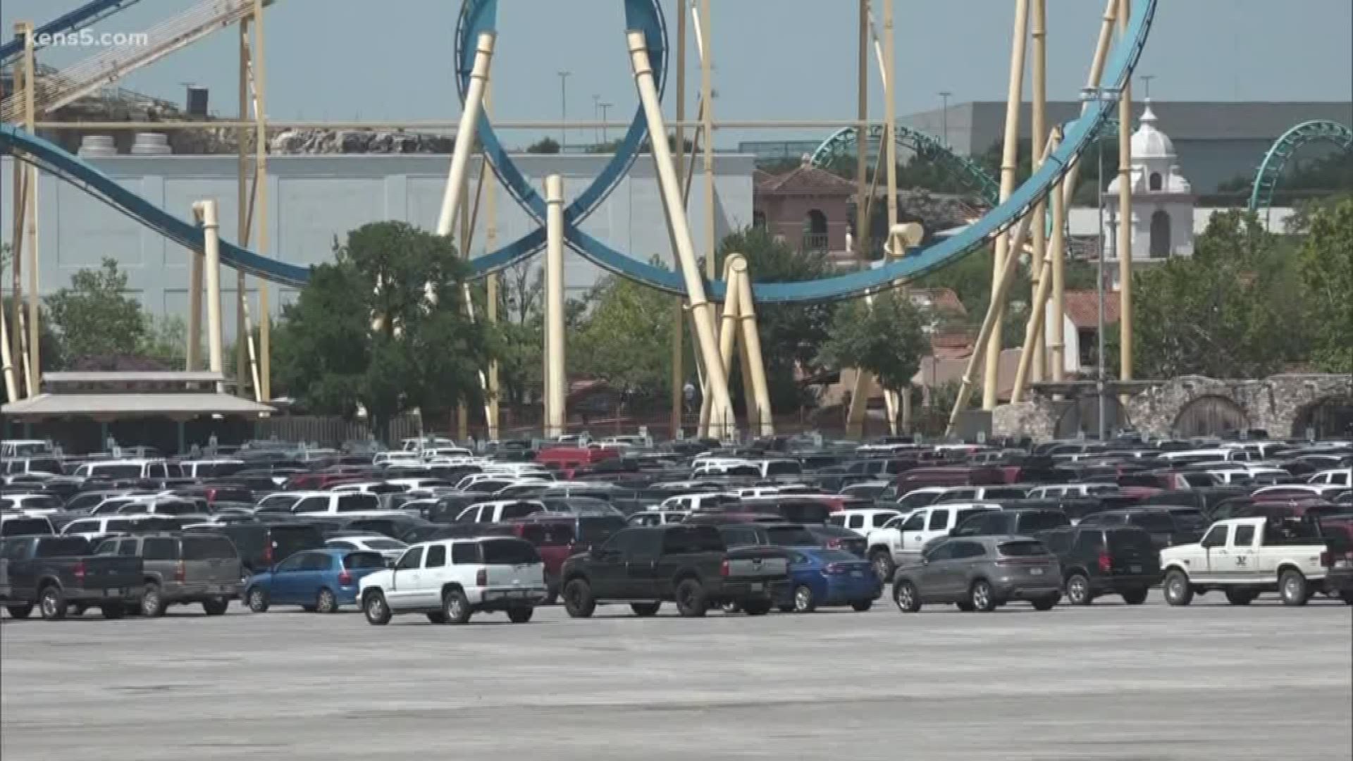 Eight vehicles have been stolen from the Fiesta Texas parking lot since January and now some of them have been found by Border Patrol agents.