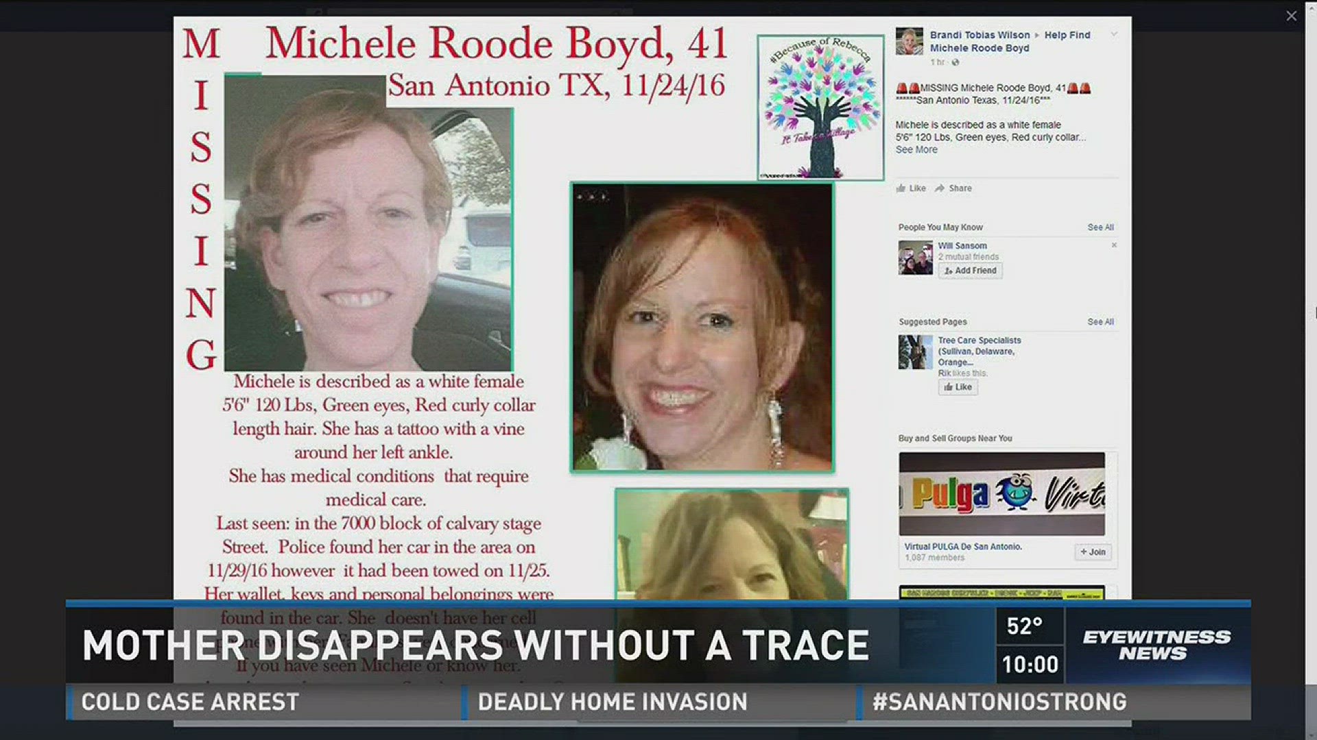Mother disappears without a trace