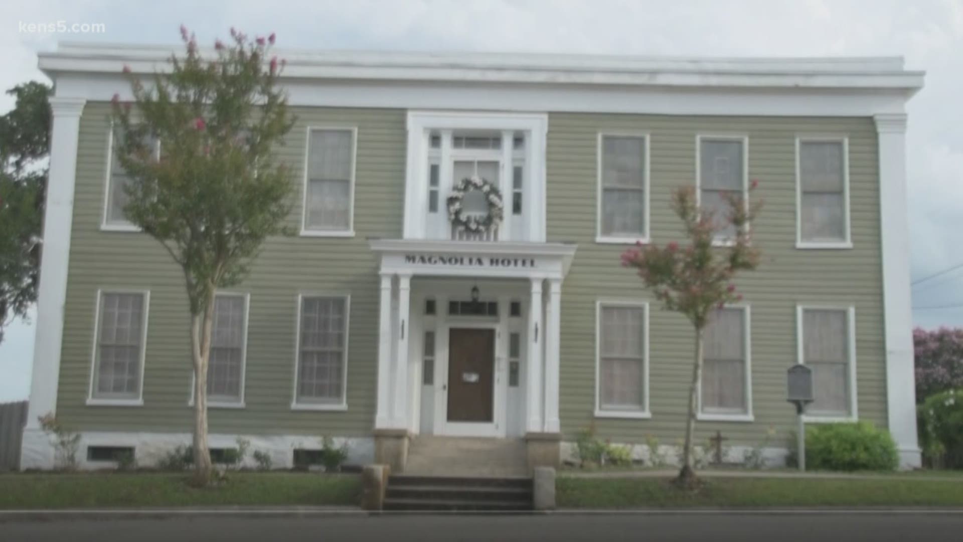 The owners of the Magnolia Hotel said that ghosts are known to roam the halls of the nearly 200-year-old hotel that's been closed to the public for decades.