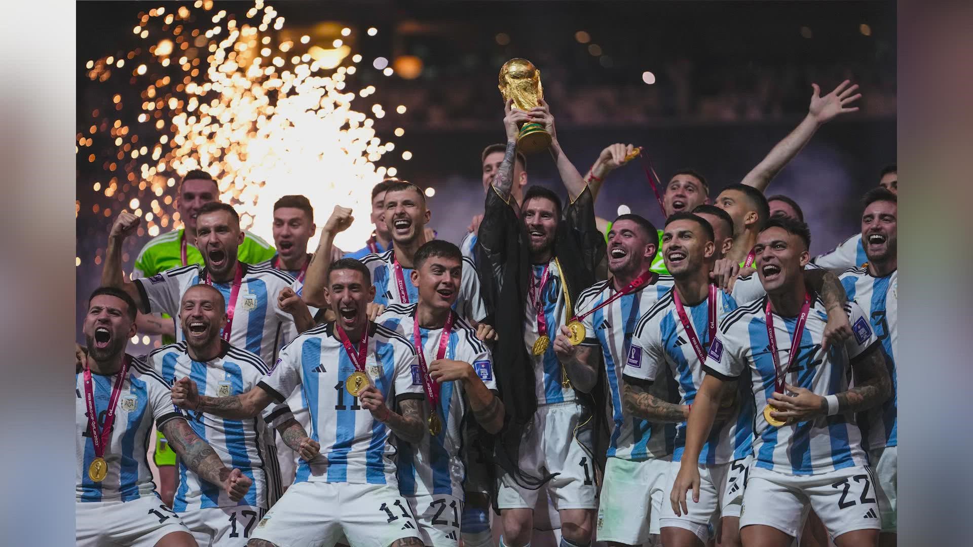 Celebrate with the Argentina 22 Home Jersey