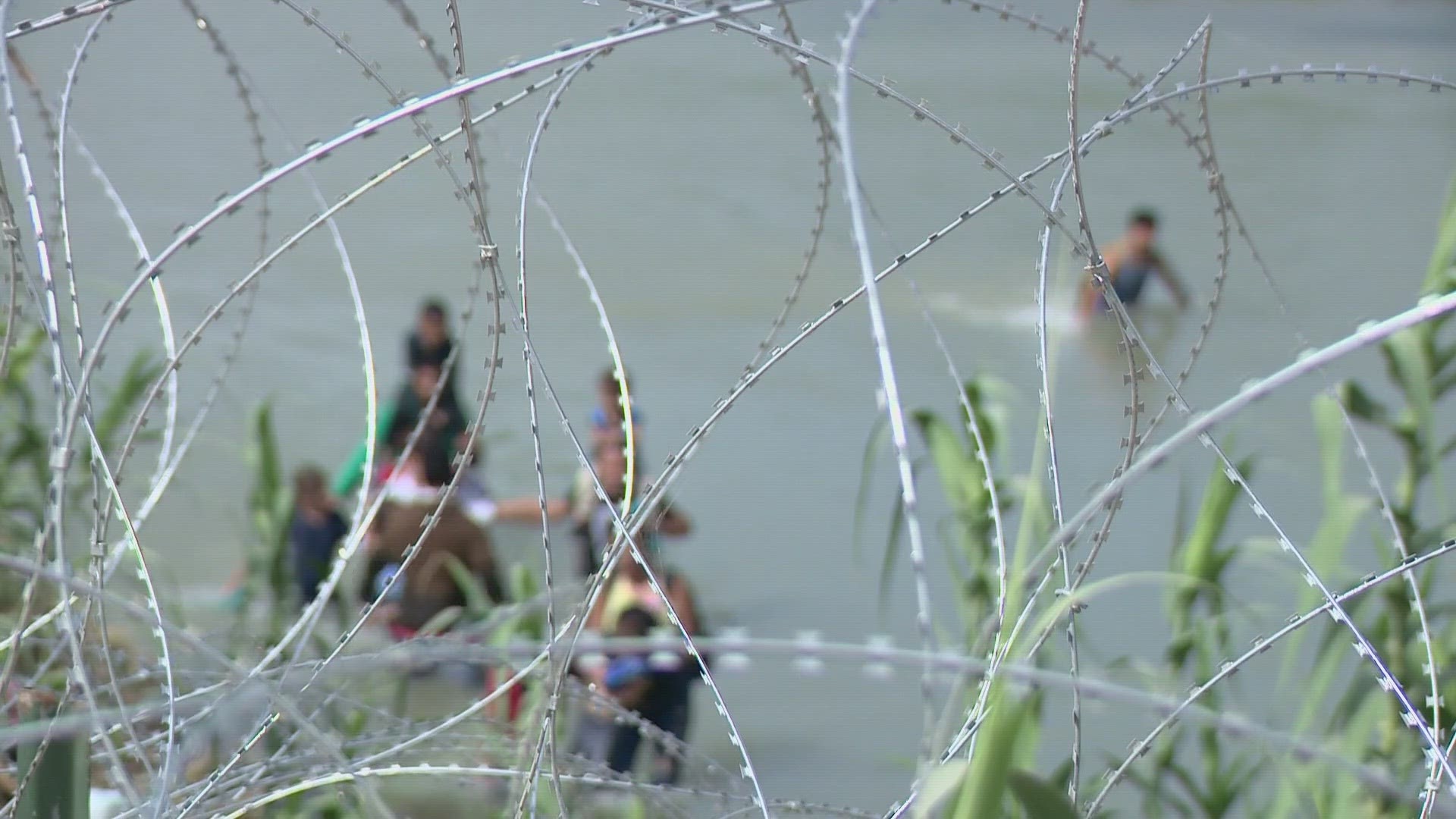 The buoys at the Texas/Mexico border are part of Governor Abbott's Operation Lone Star policy to prevent illegal immigration.