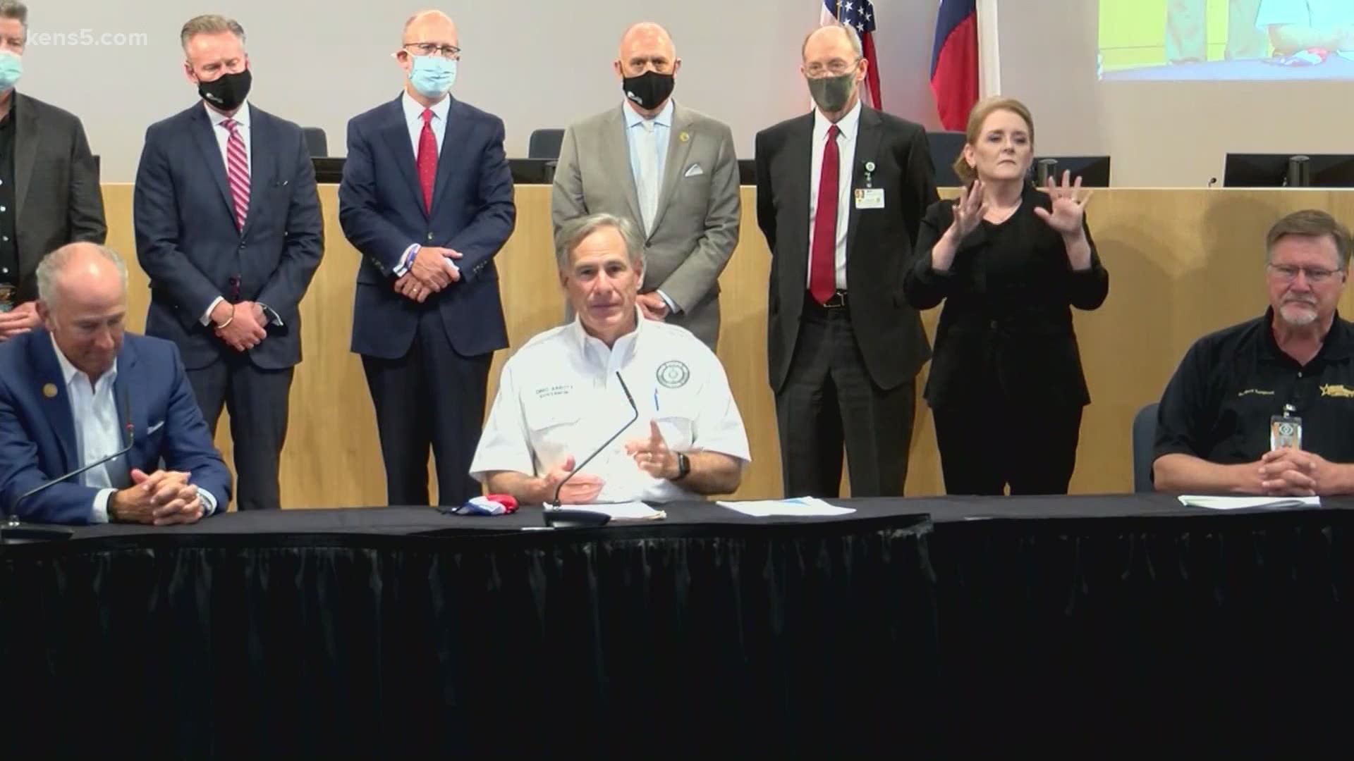 Several months into the pandemic, Abbott warned that there could be an accelerated spread of the coronavirus if Texans stop complying with safety measures.