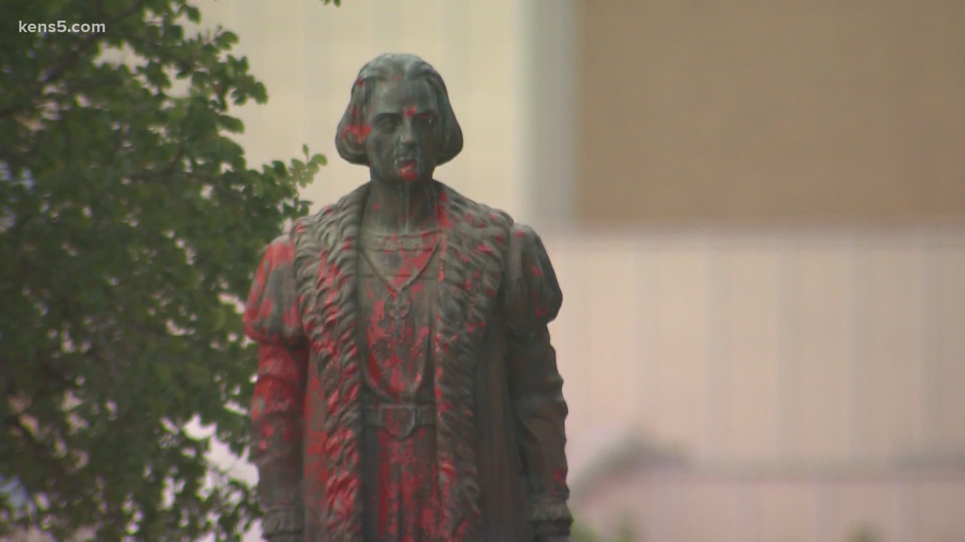 City Council members have voted to permanently remove a statue of Christopher Columbus from a downtown park