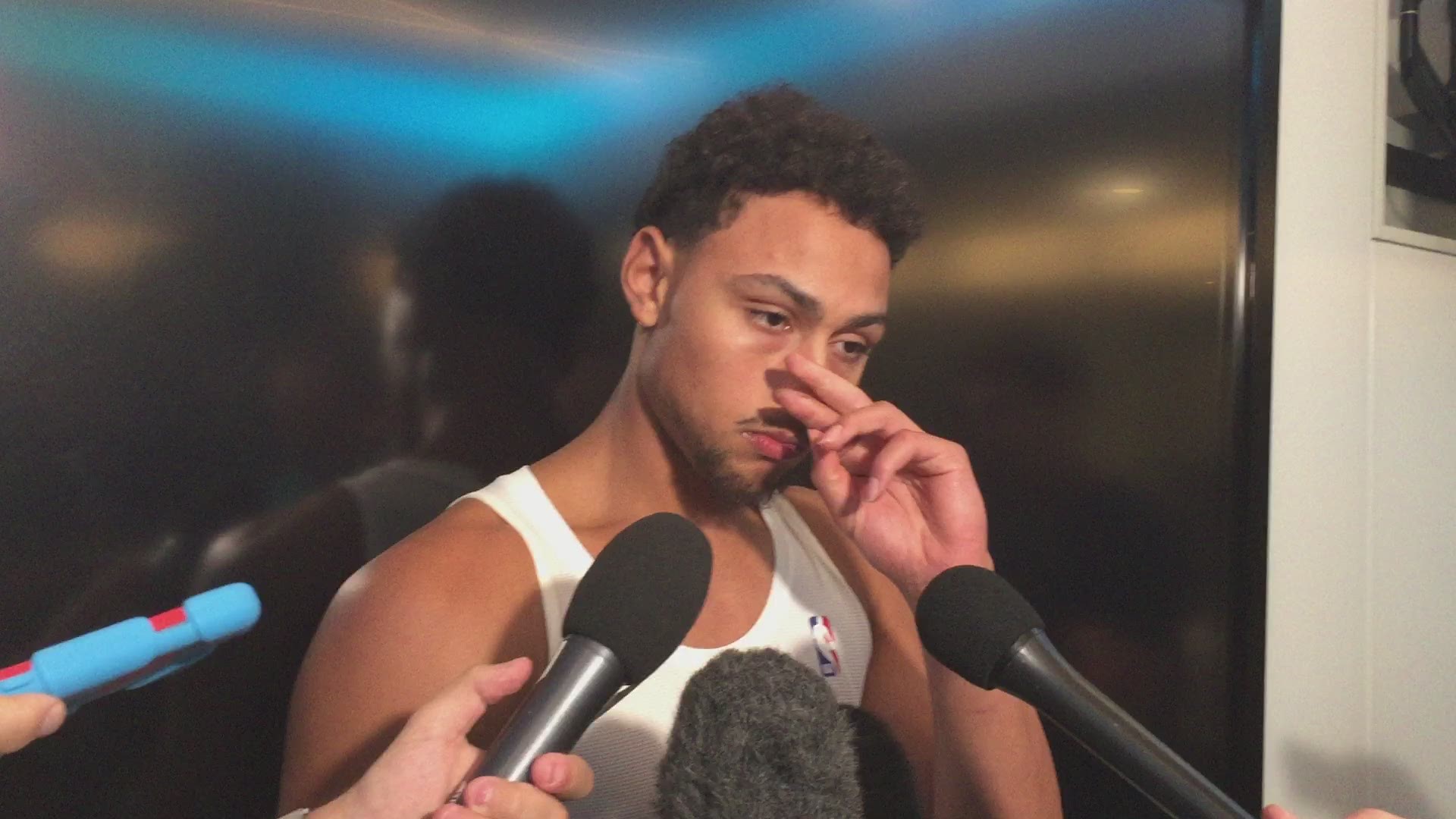 Spurs guard Bryn Forbes on his game Saturday night
