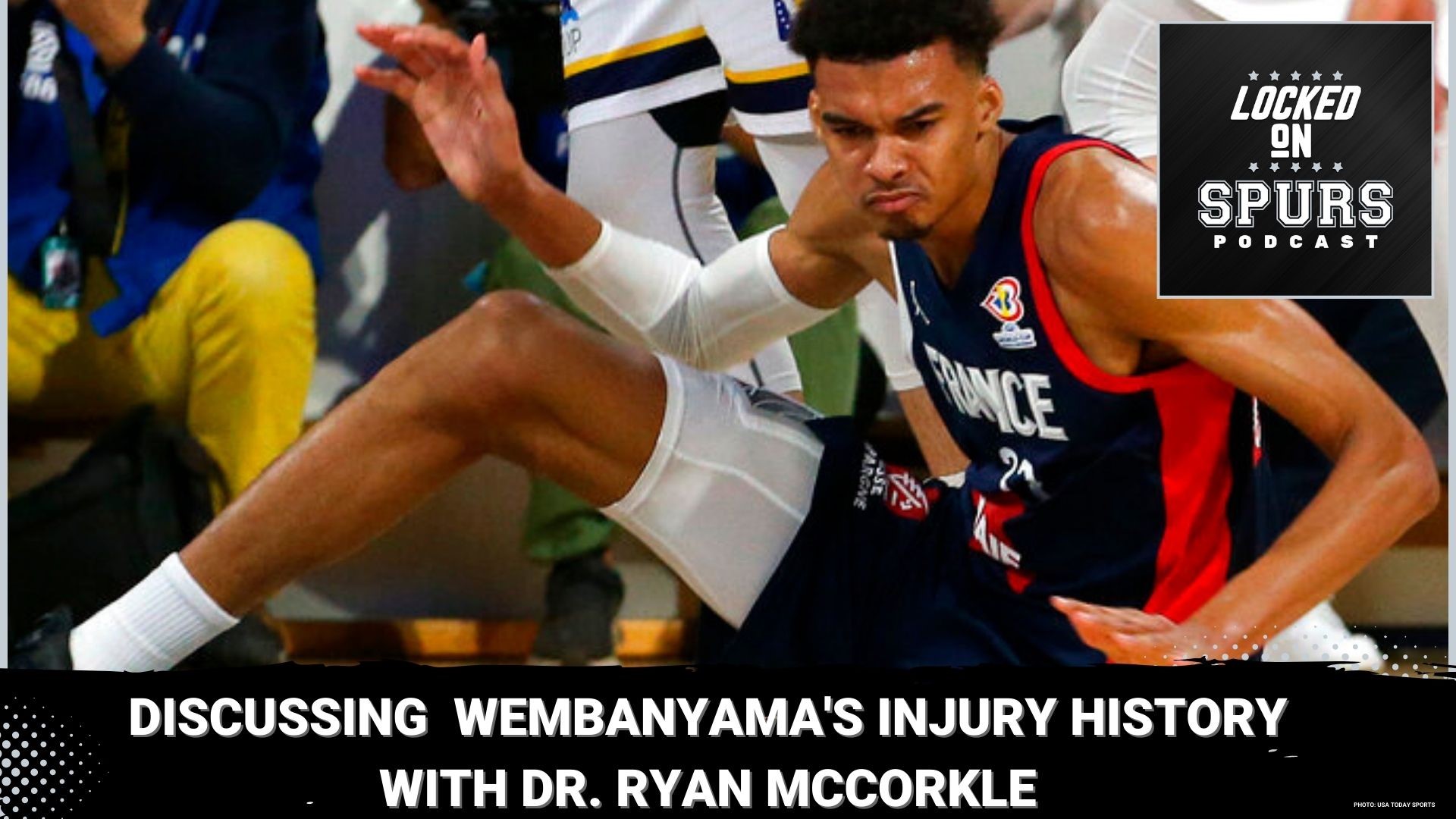 Dr. McCorkle gives an in-depth discussion on Wembanyama's injury history.