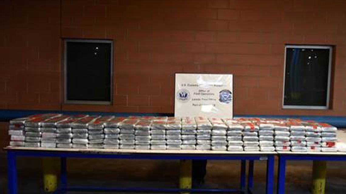 $6.8 million in cocaine seized from flower shipment at Texas border