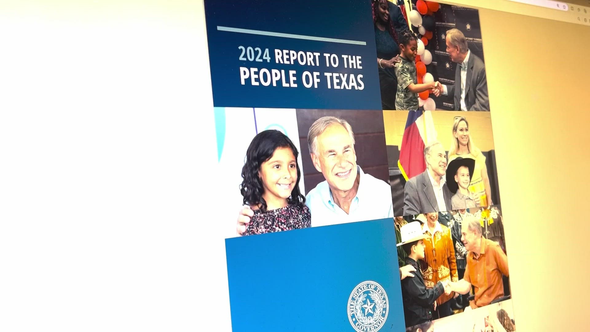 The report is released every other year when the legislature is not scheduled to meet and there’s no formal State of the State delivered.