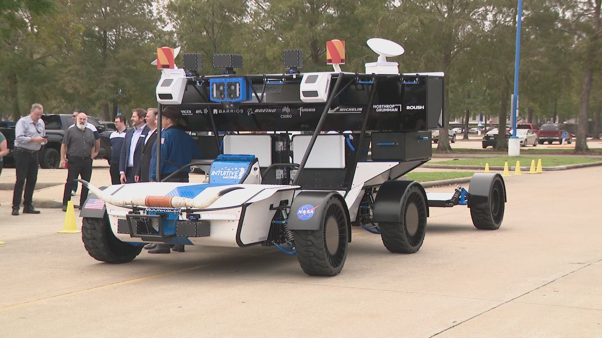 Thursday marked a historic unveiling at Space Center Houston — a new lunar vehicle designed for moon exploration. 