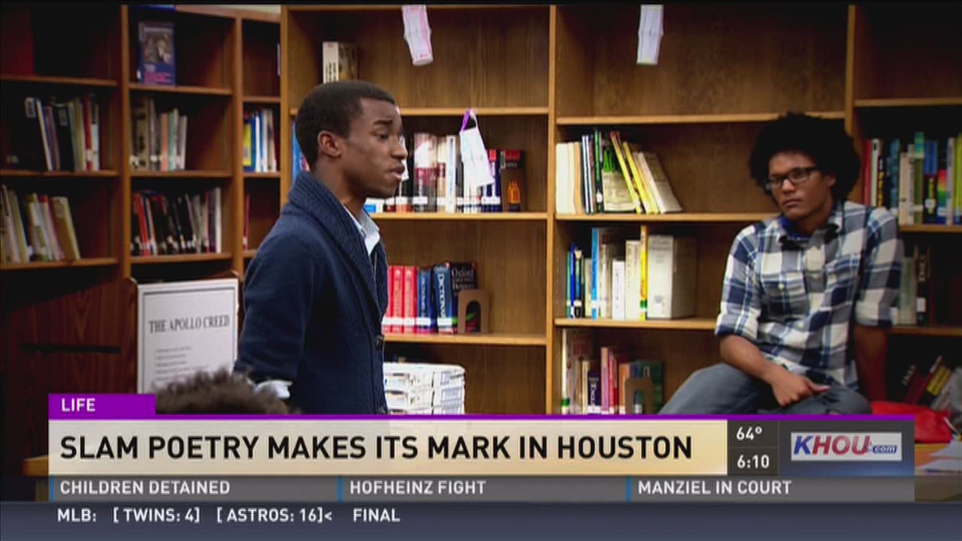 There's a kind of street poetry that's making the rounds at Houston ISD campuses, even in juvenile detention centers.