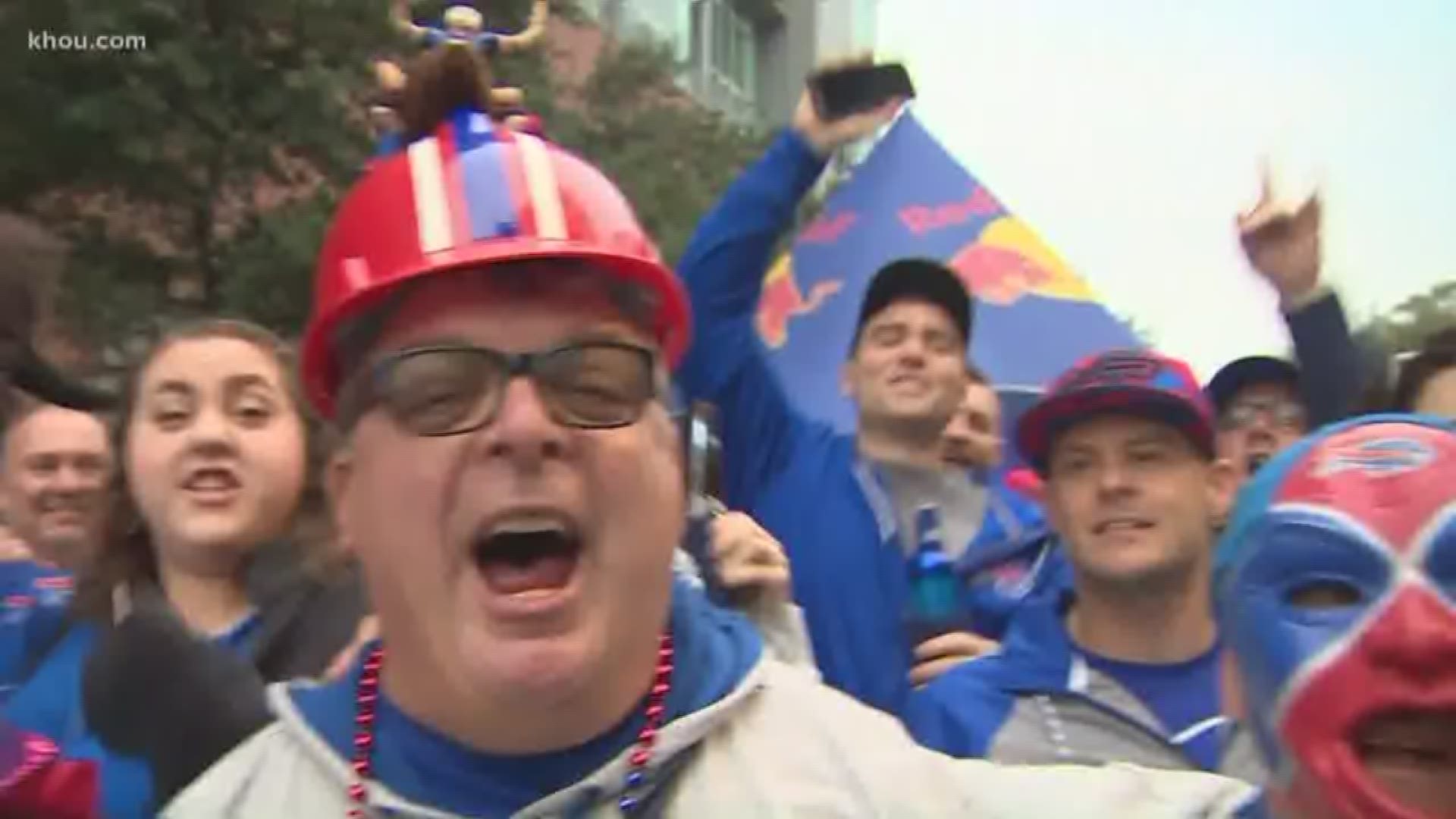 The Texans will face off against the Buffalo Bills at NRG Stadium in the AFC Wild Card game. It has fans gearing up for what they hope will be a big win.