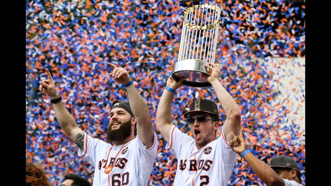 2017 World Series Champions Houston Astros Celebration Parade At Walt Disney  World 