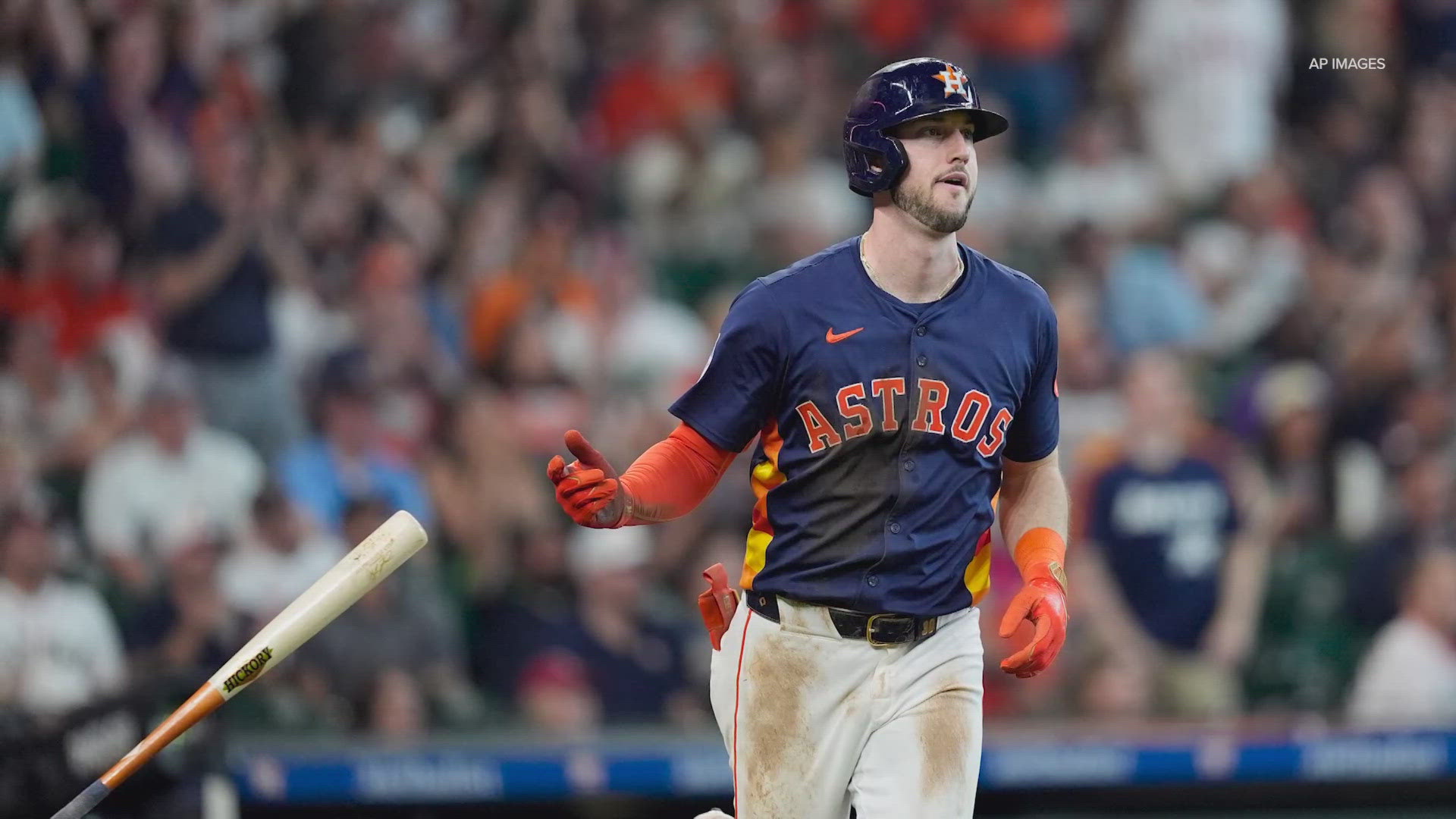 The Houston Astros traded Kyle Tucker to the Chicago Cubs in exchange for three players.