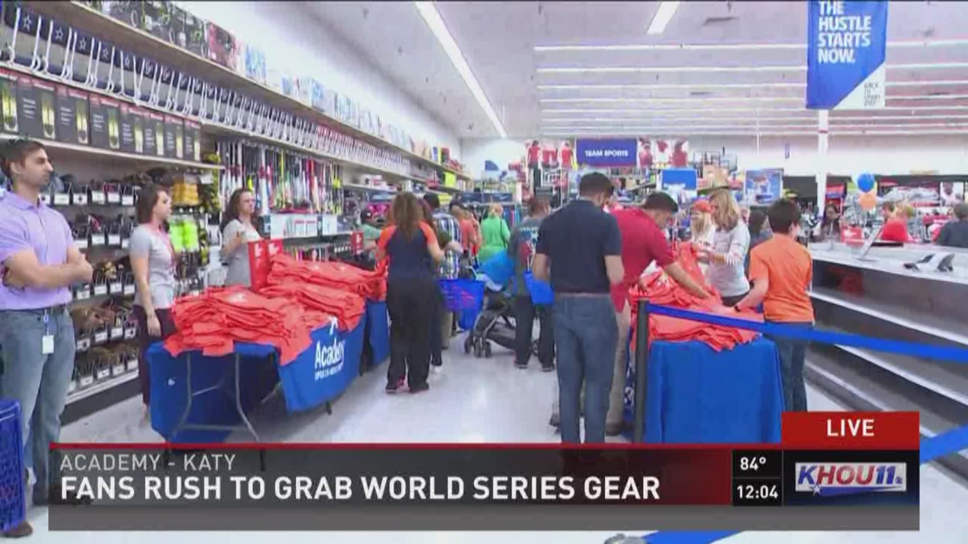 Astros fans rush to stores to get championship gear