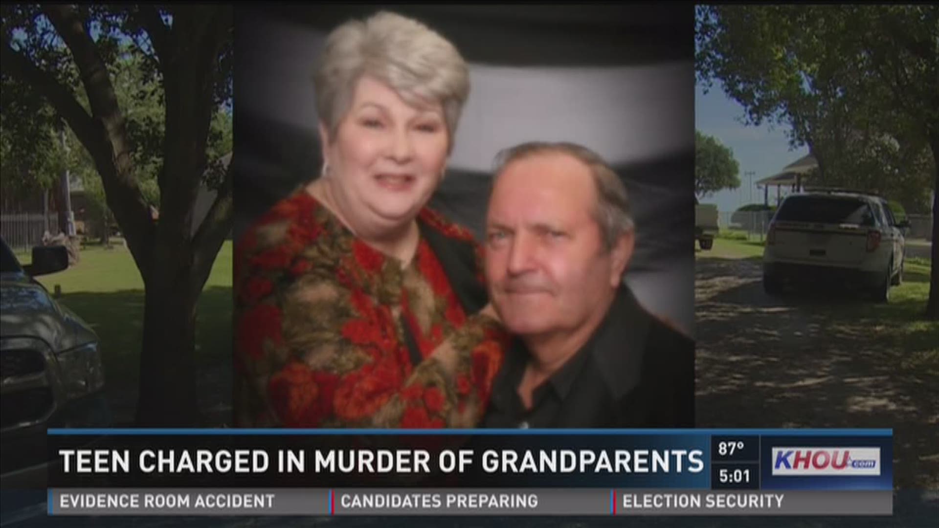 A 14-year-old Chambers County teen has been charged with two counts of capital murder in the shooting deaths of his grandparents.