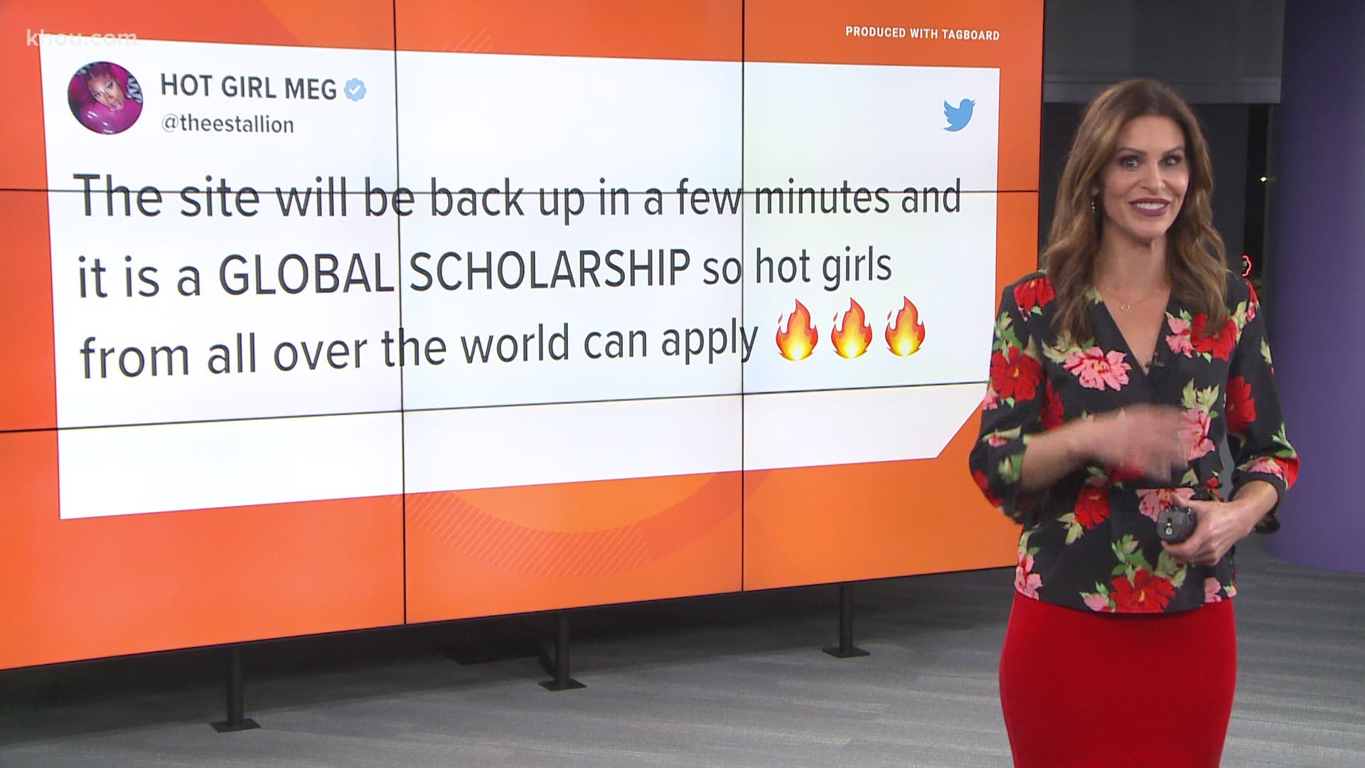 Houston-native rappers Megan Thee Stallion and Travis Scott are giving scholarships to college students in need.