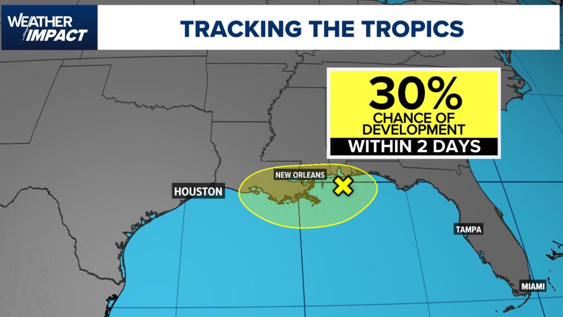 Tropical storm moving toward Gulf Coast may bring heavy rain | kvue.com