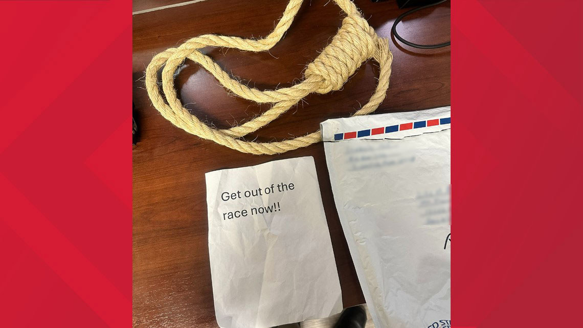 Arcola, Texas news Mayor sent noose, threatening message in mail