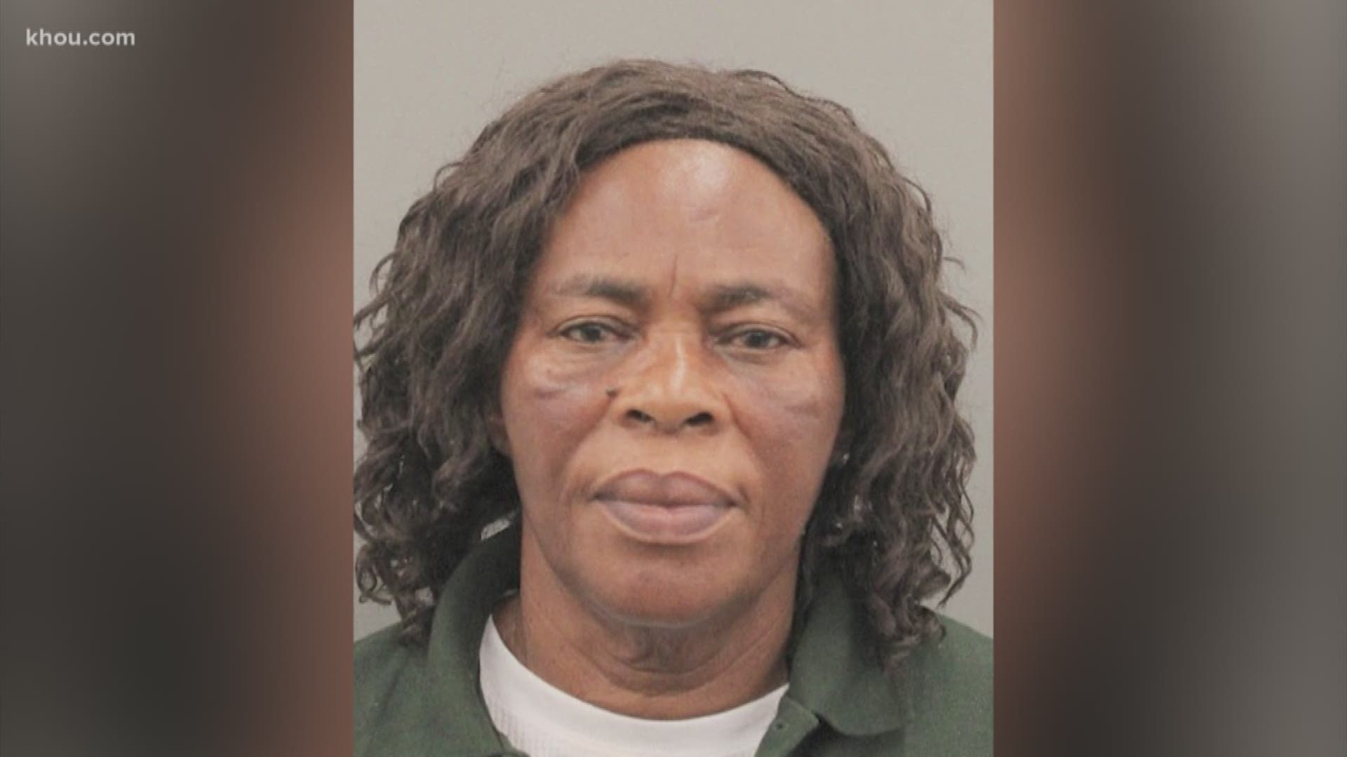 The employee, who was identified as 56-year-old Chinyere Iheagwam Thursday morning, is being charged with aggravated assault with a deadly weapon.