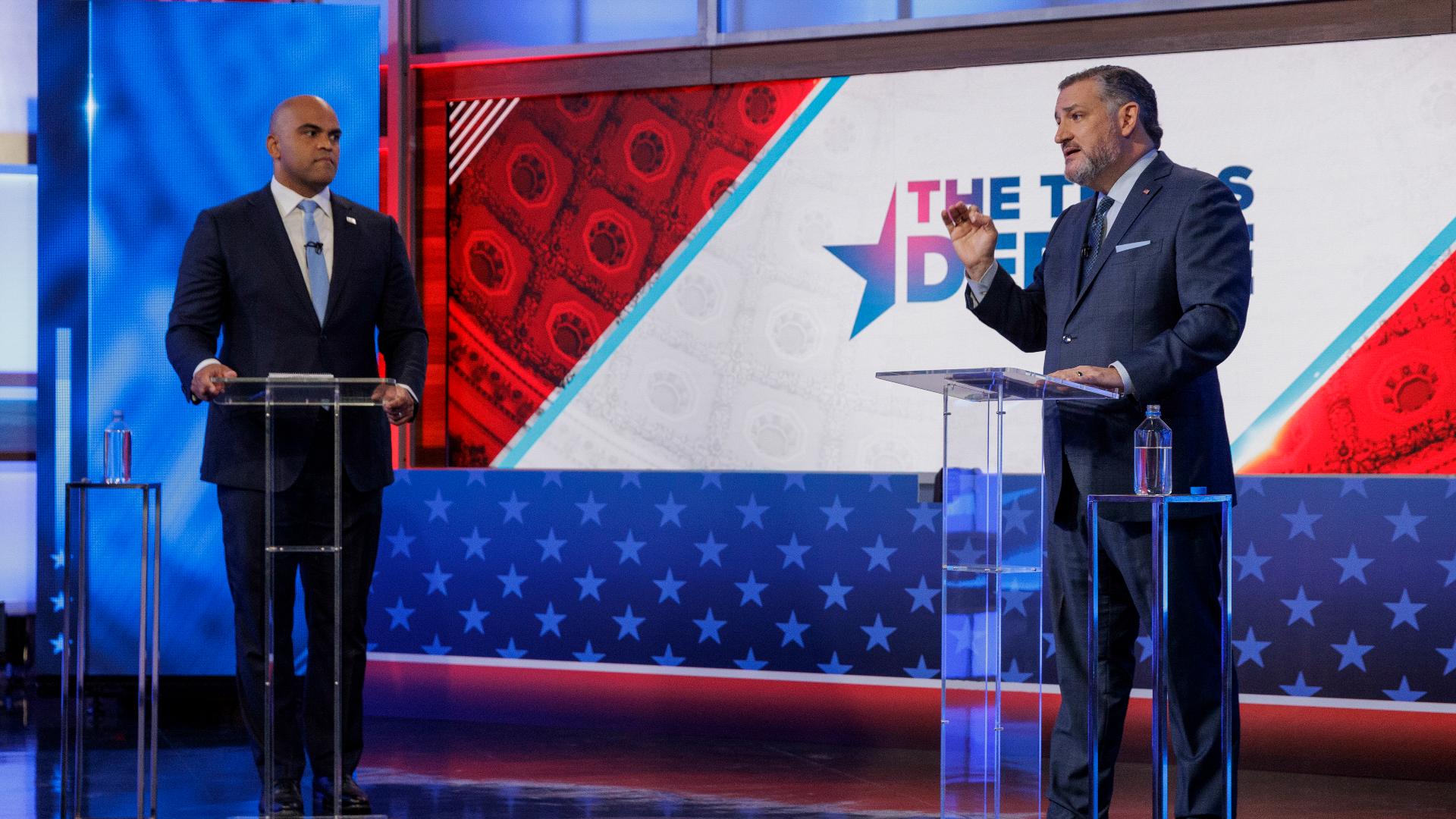 The candidates went head-to-head on Oct. 15, discussing topics like crime and abortion.