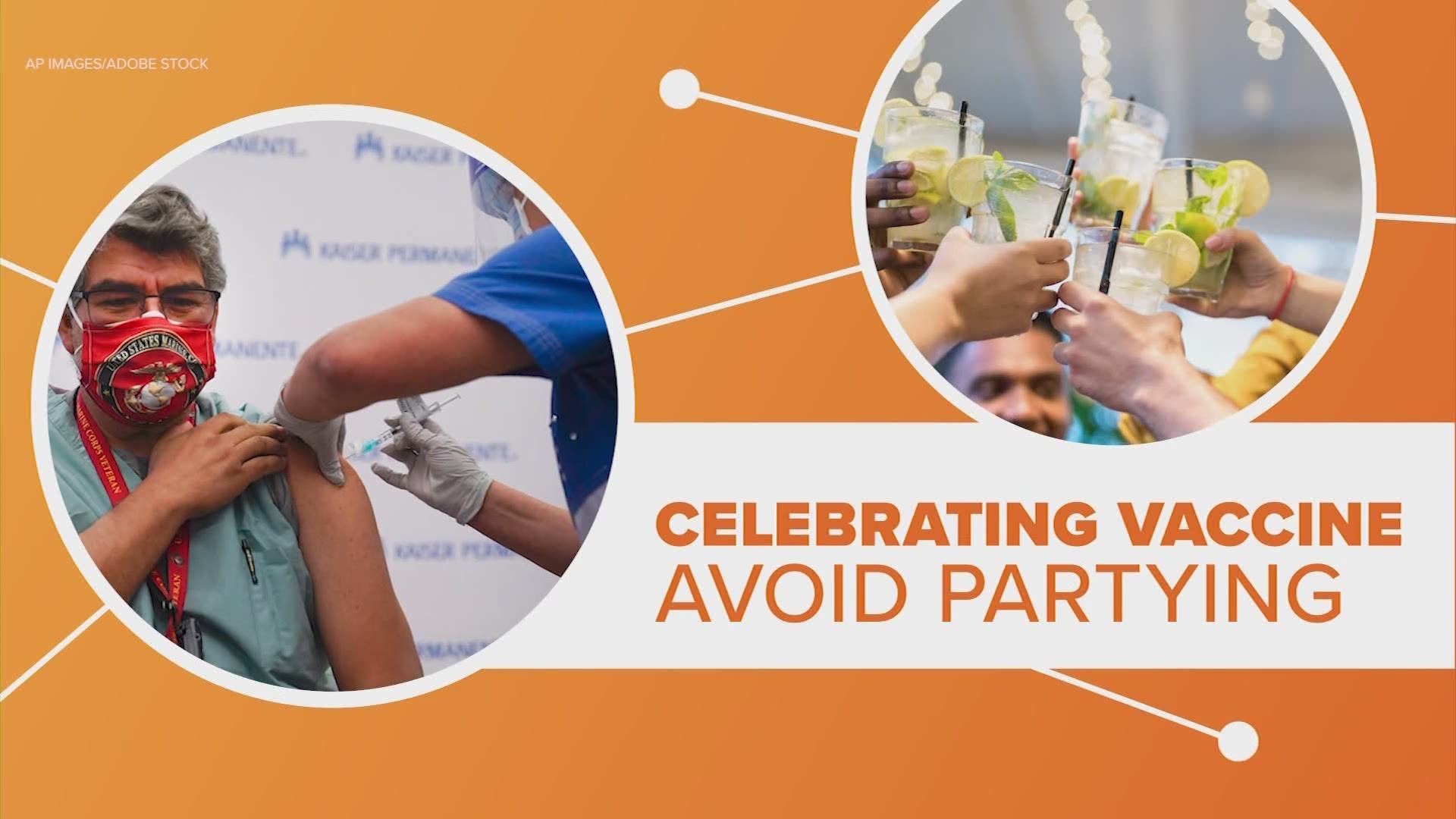 If you plan on celebrating getting your coronavirus vaccination, you may want to avoid partying too hard. Let's connect the dots.