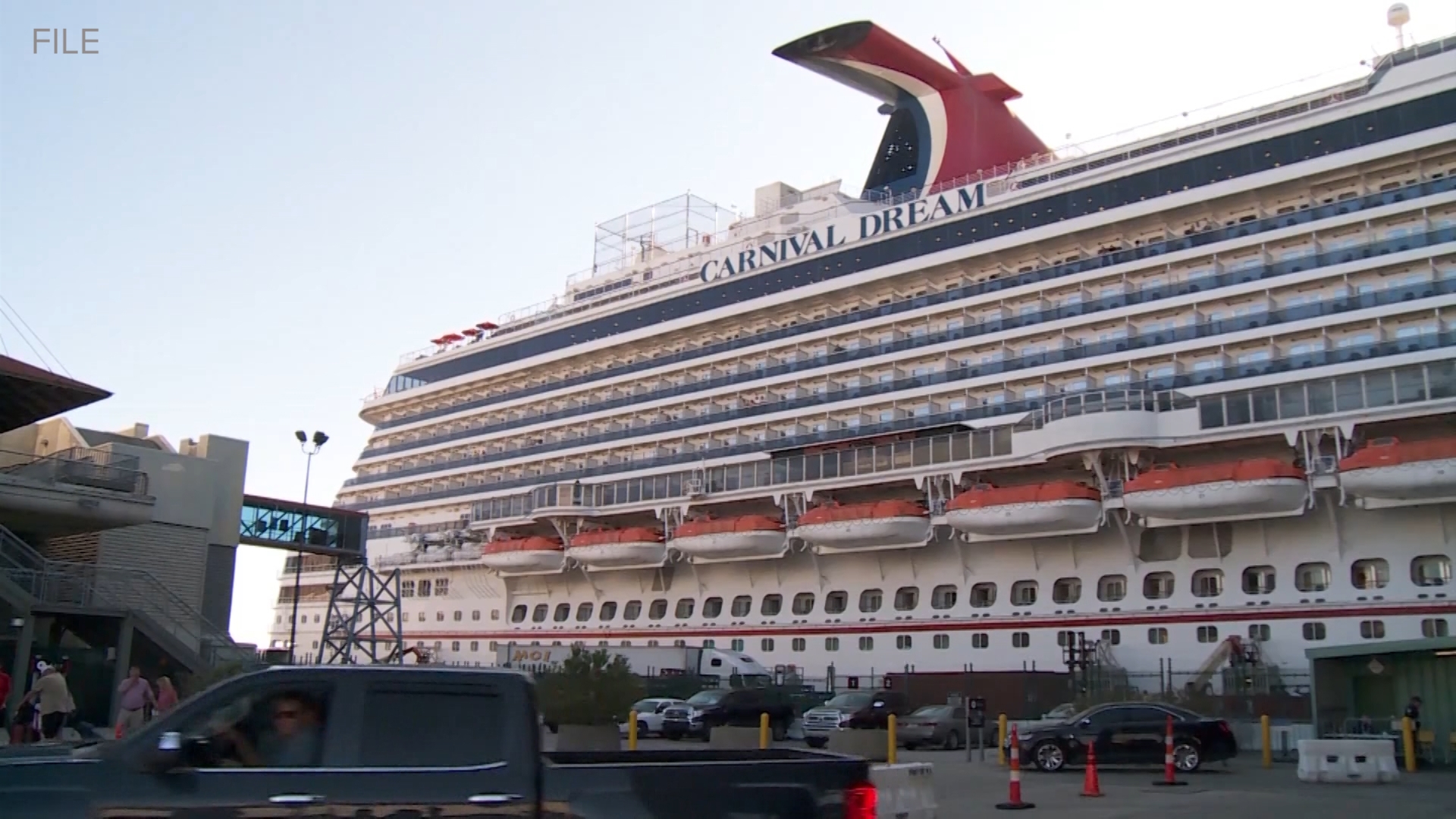 The FBI says something happened on the Carnival Dream deck back on July 23 while the ship was at sea.