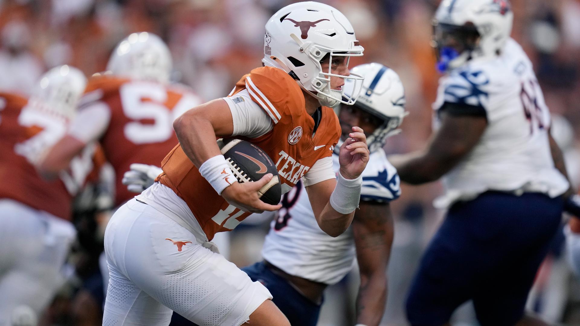 UT Longhorns jump to No. 1 in AP Top 25 poll