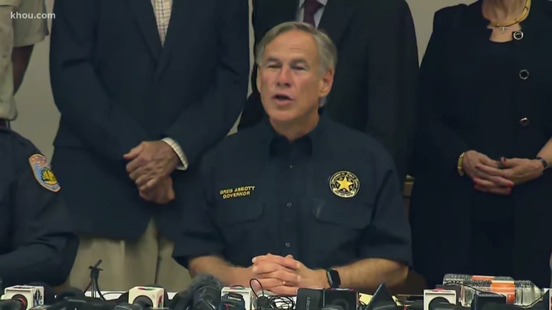 Gov. Greg Abbott says finding and putting solutions into place after two mass shootings in Texas in a month is a priority, and at this point, he's considering every single option.