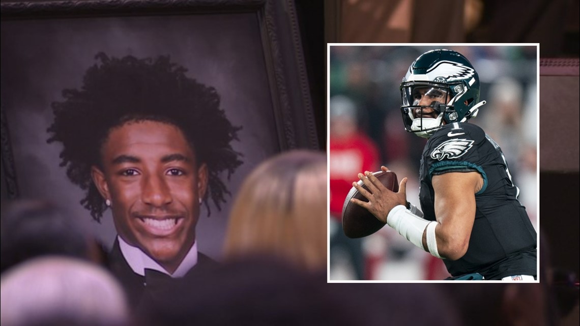 Jalen Hurts pays funeral expenses for Jarvon Coles | kvue.com