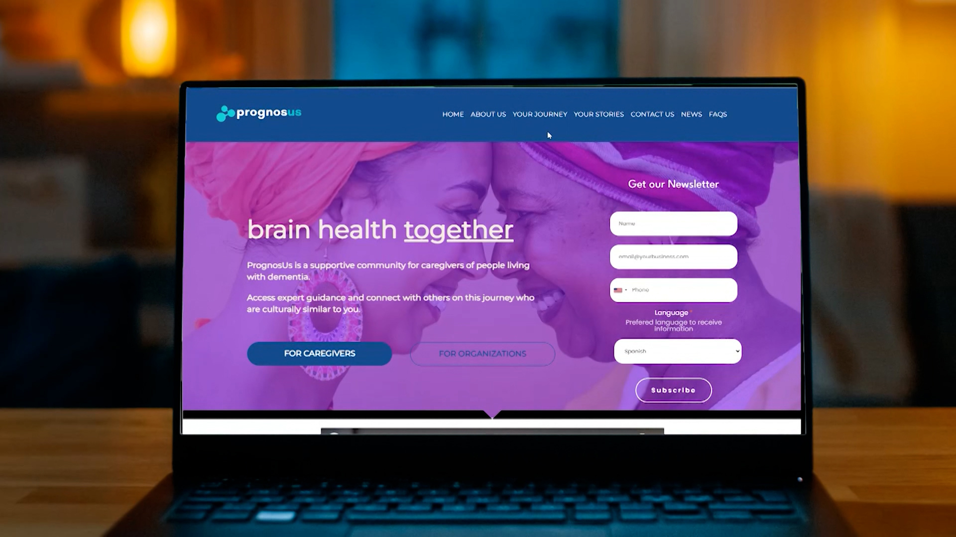 Neurologist Dona Murphey, the founder of website PrognosUs, hopes her platform can give caregivers a place to find support in each other.