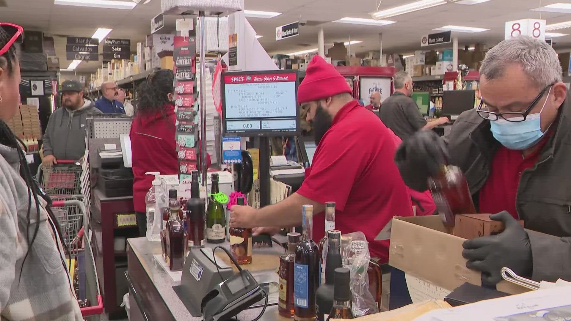 Bourbon enthusiasts who camped out for days finally got their chance to purchase some sought after bottles at the Spec's in Midtown during a limited release.