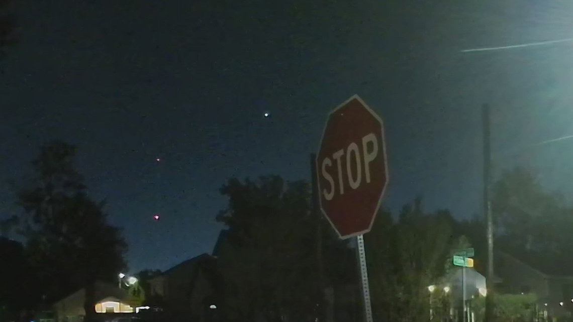 New video shows lights on tower where helicopter crashed