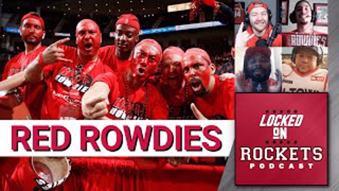 What makes the Houston Rockets 'Red Rowdies' the league's best fans?