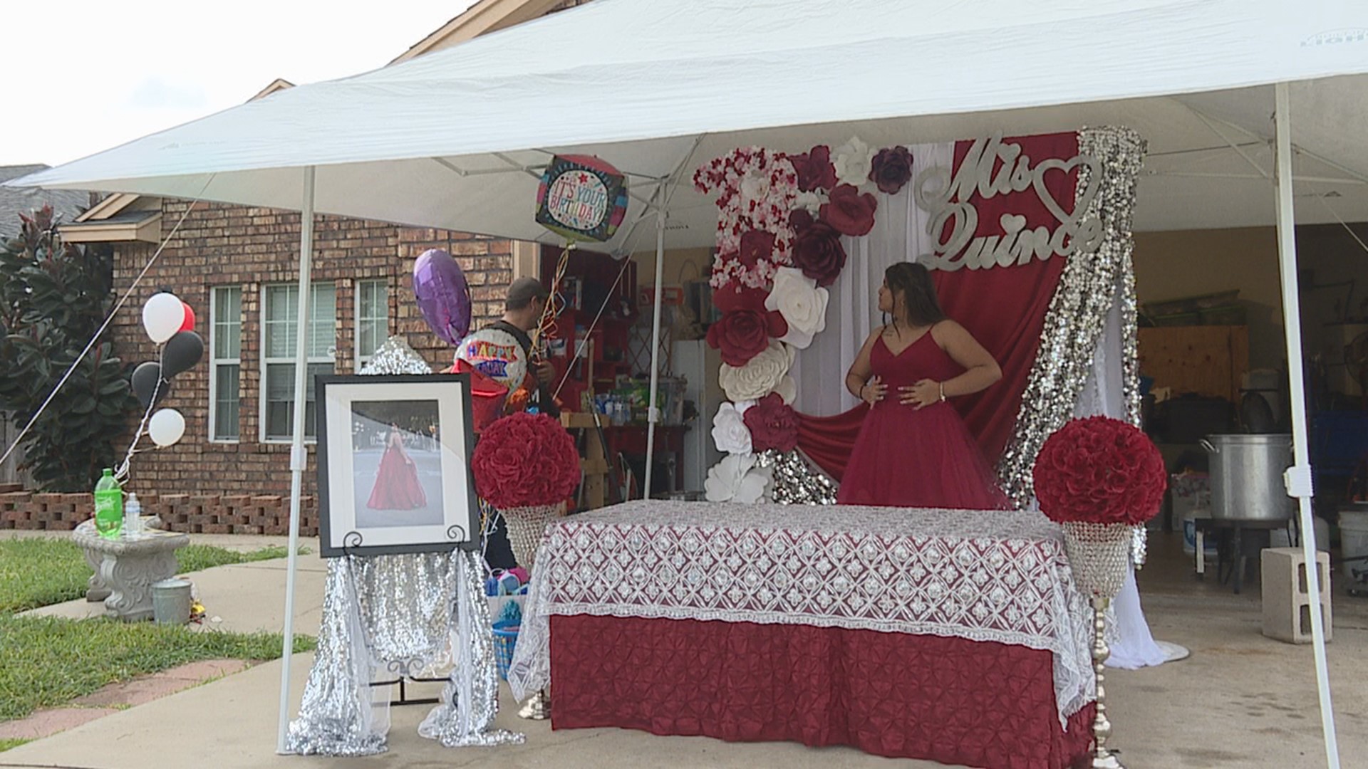 One local family has been preparing to celebrate Isabella Hernandez's quince for over a year, but the pandemic forced them to modify those plans.