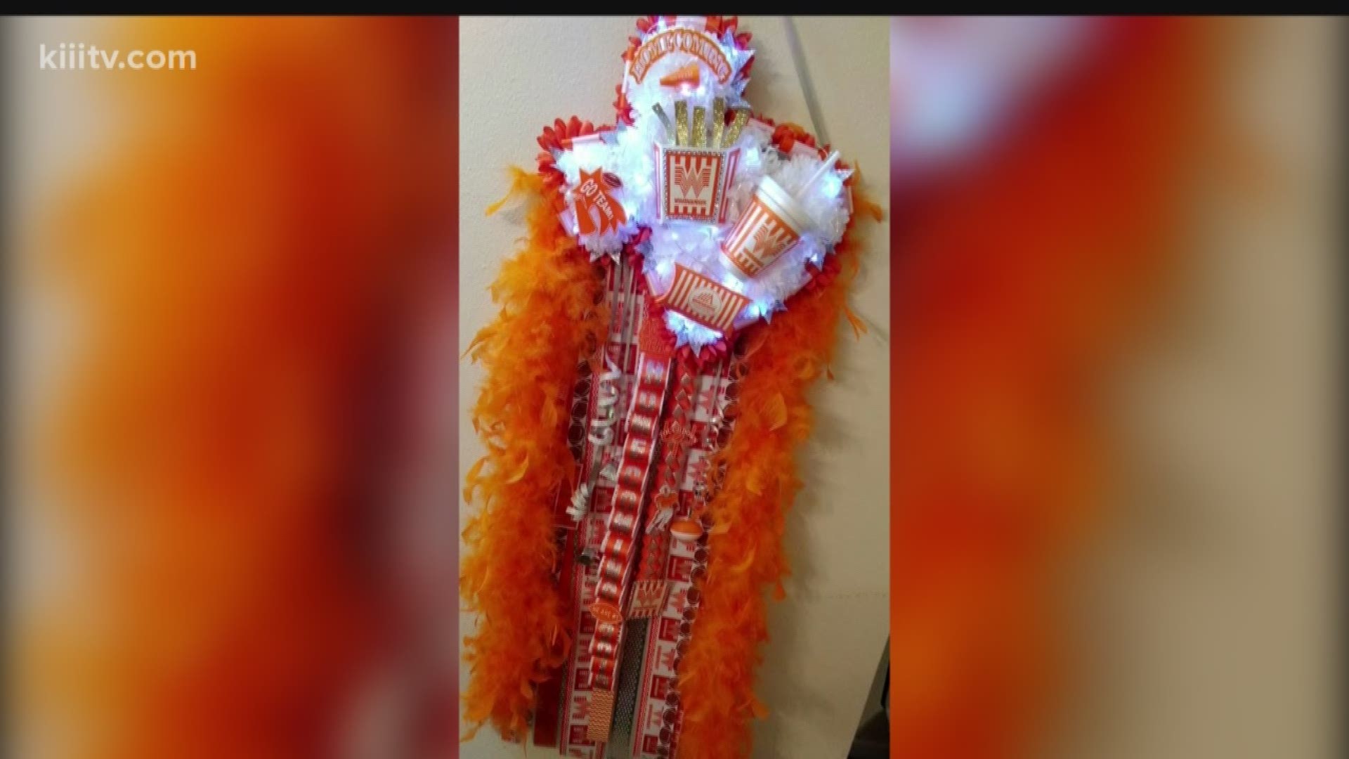 Within a day of posting the creation on Facebook, he started receiving orders from across the state from people wanting a Whataburger mum of their own.