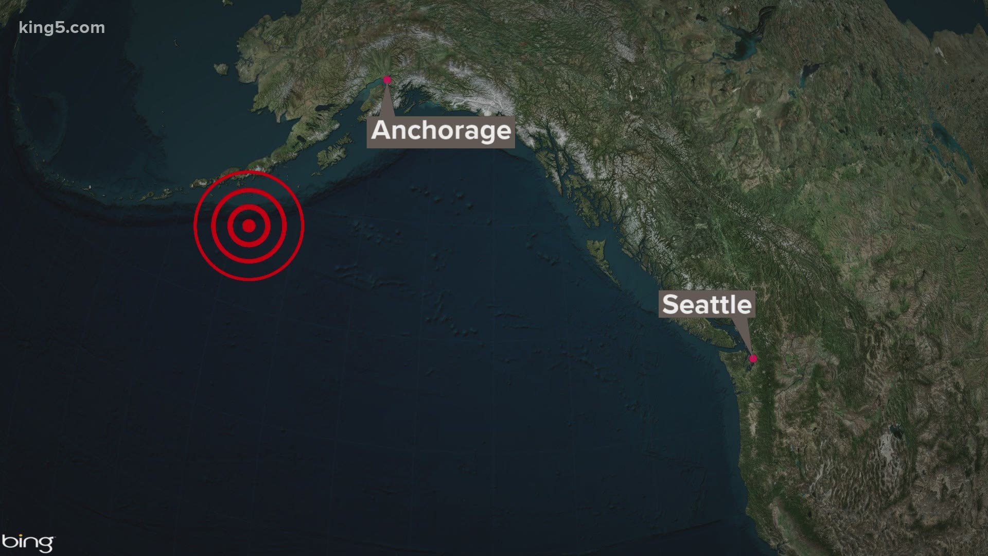 Thankfully, there is no tsunami threat in Washington.