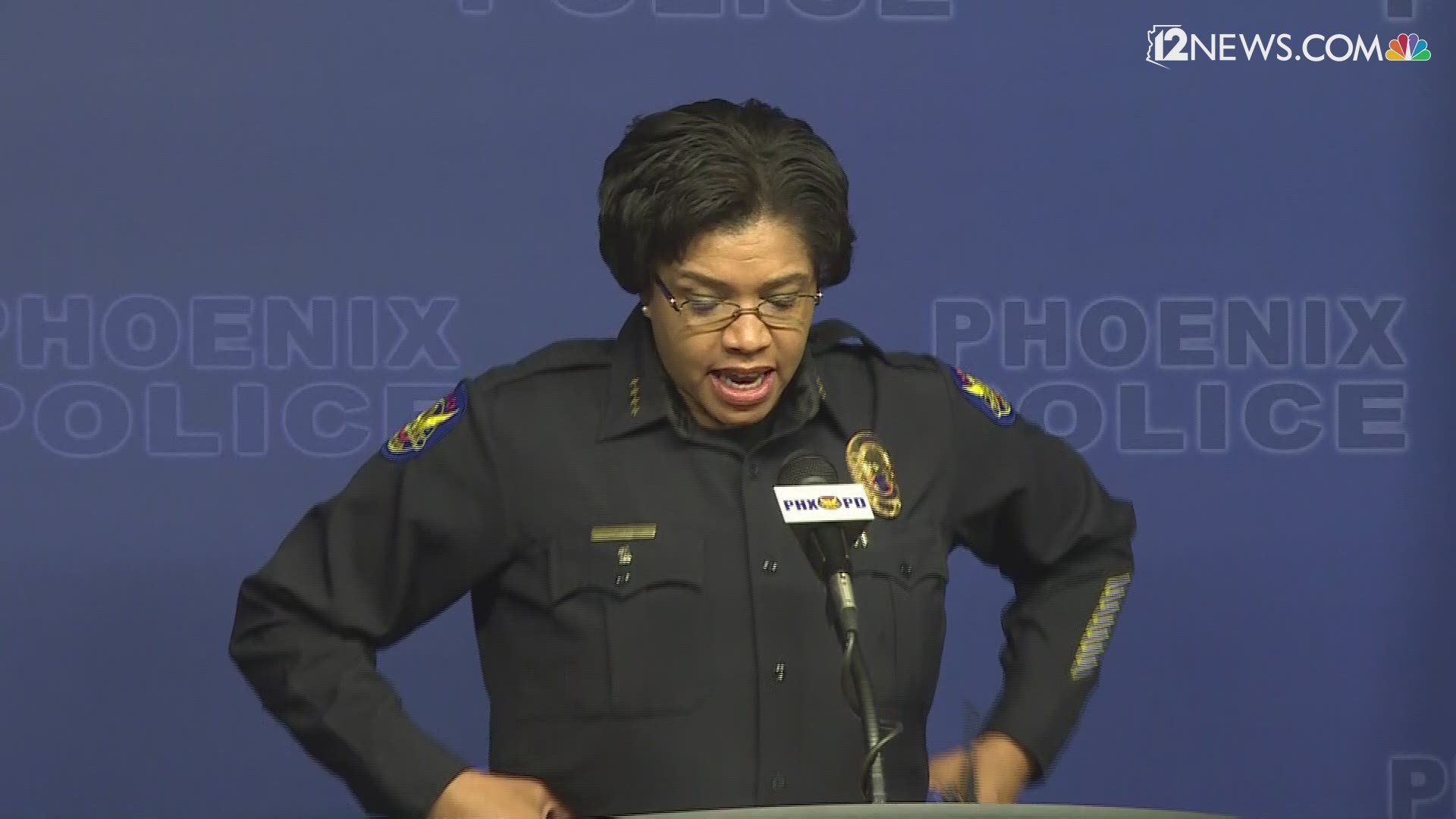 Phoenix Police Chief Jeri Williams says she supports peaceful protests, but her officers will not allow unlawful activity.
