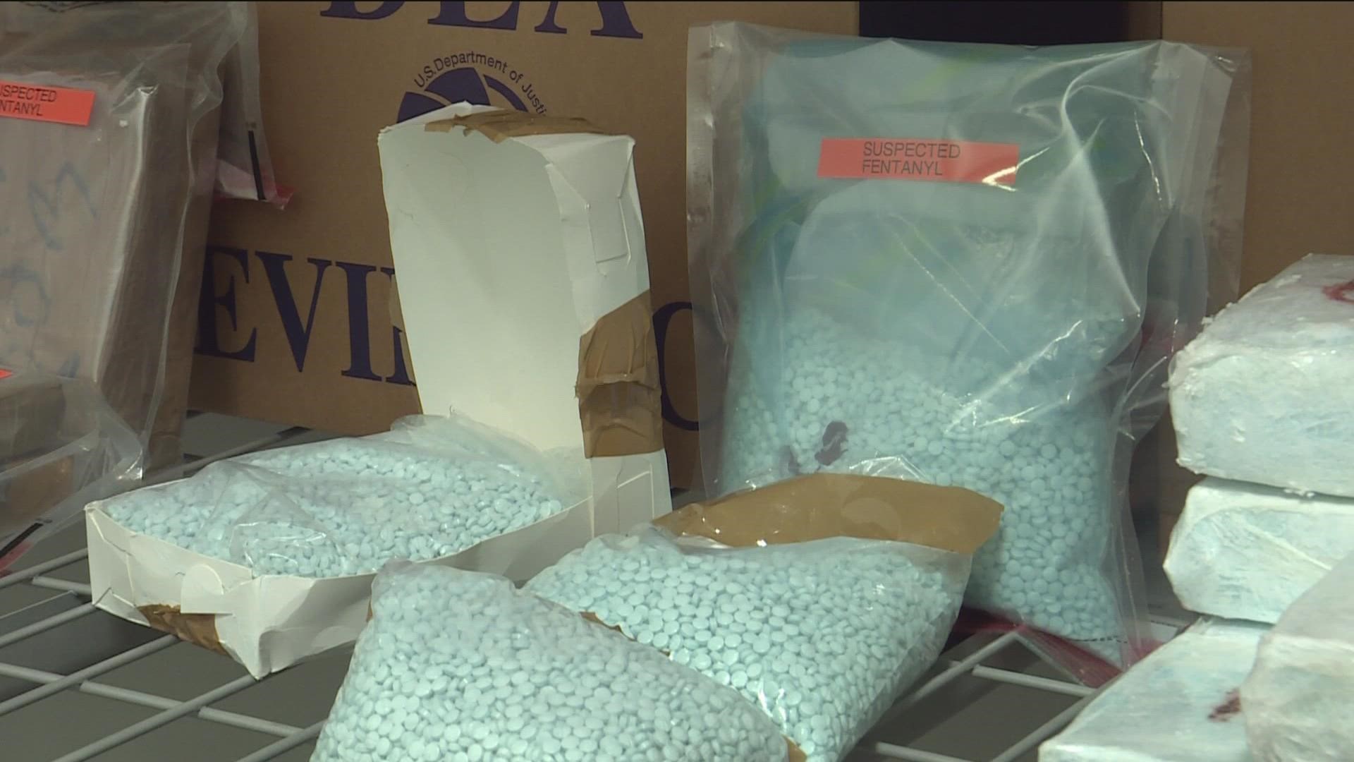 The Drug Enforcement Agency seizes around 20 million fentanyl pills. Over half of those were seized in Arizona.