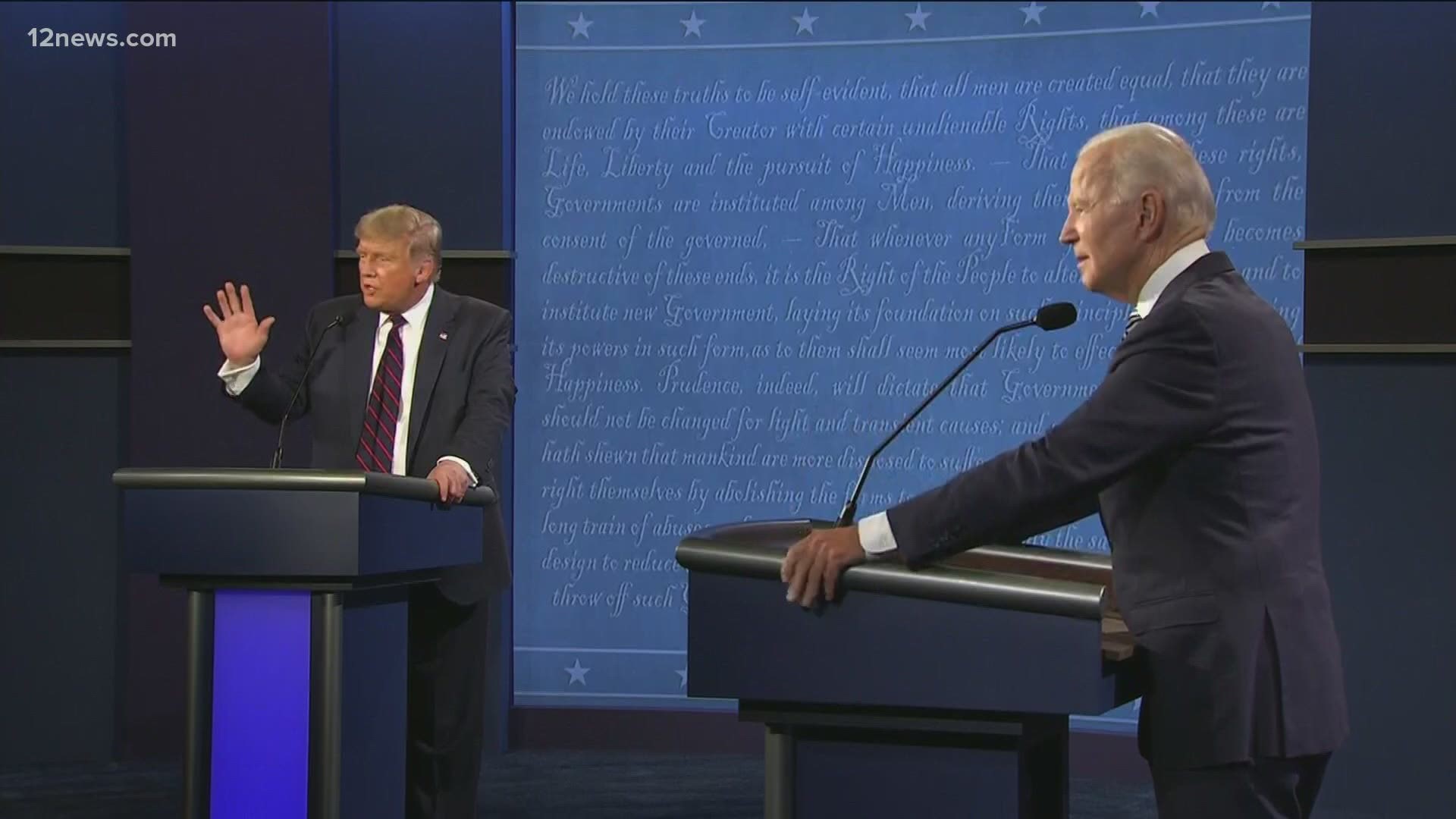 Marked by angry interruptions and bitter accusations, the first debate between President Donald Trump and Joe Biden erupted in contentious exchanges.