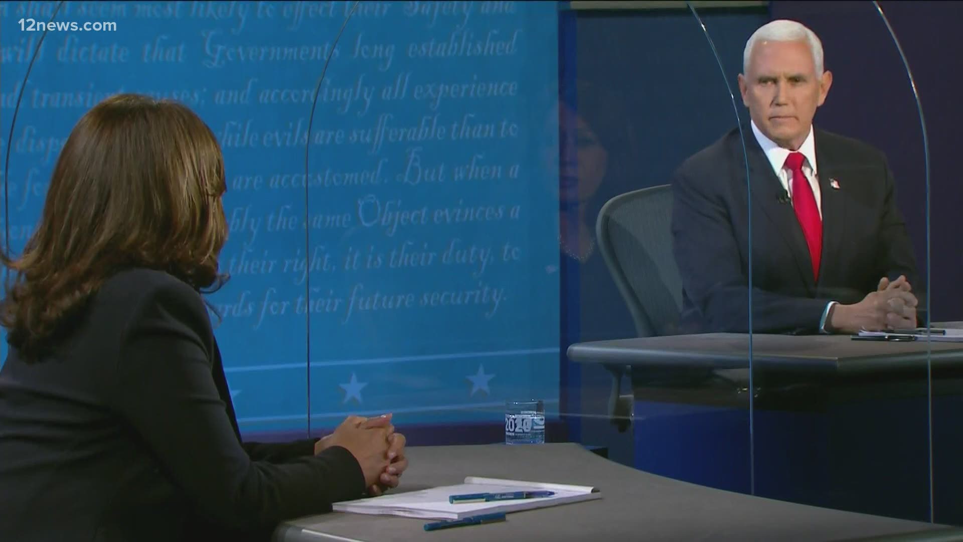 While much of the discussion is about what the candidates said, a body language expert believes how Pence and Harris delivered their answers is even more telling.
