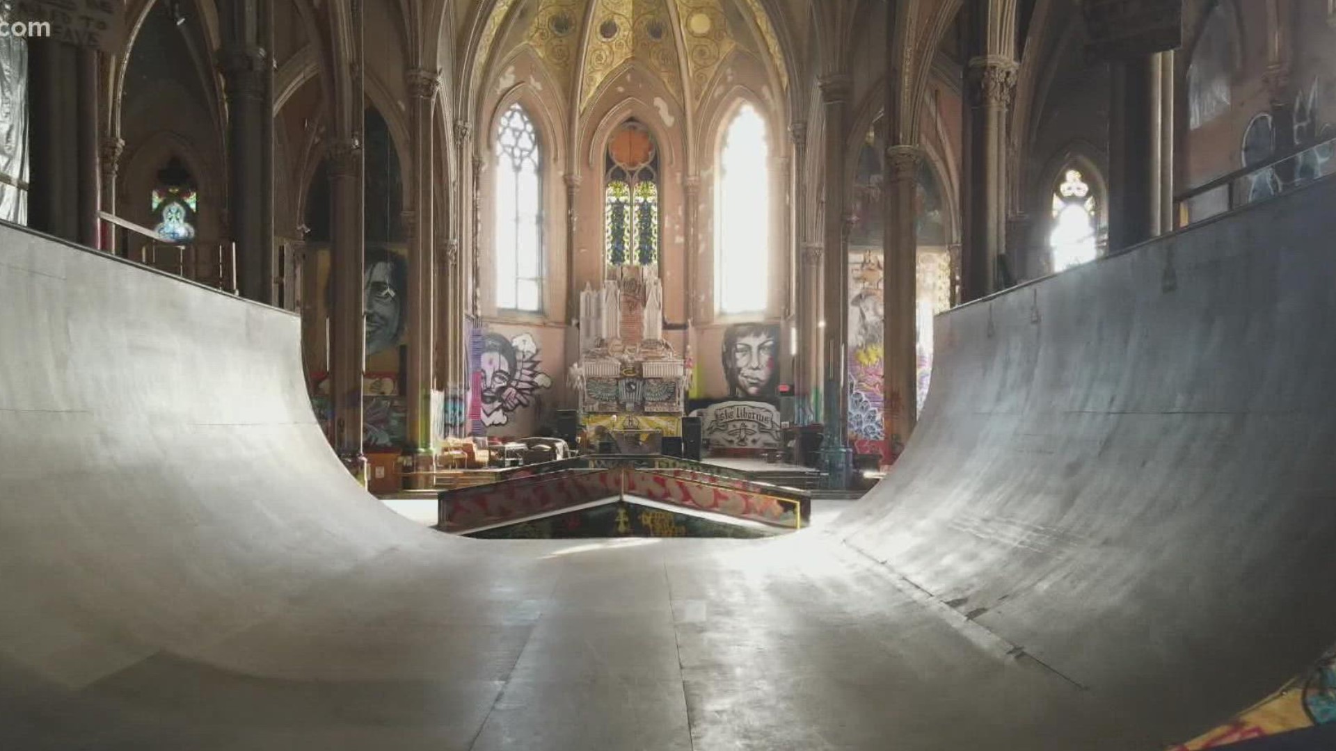 There’s an effort in St. Louis to bring new life to old places. If you walk through the doors of a church built in the 1800s, you’ll find a colorful skate park.