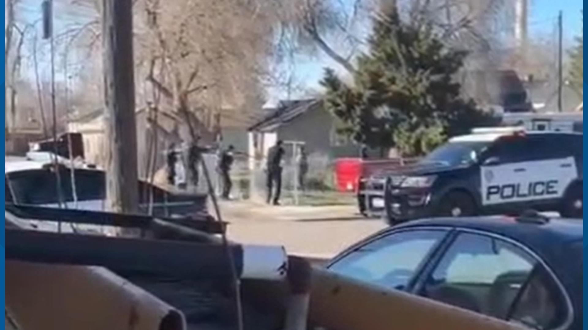 Pocatello Police shoot suspect.