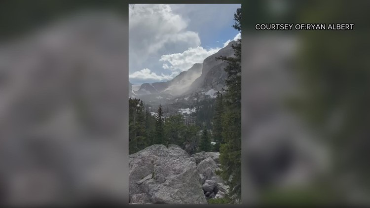 WATCH: Part of Colorado's Rocky Mountain National Park closed after 'large rockfall event'