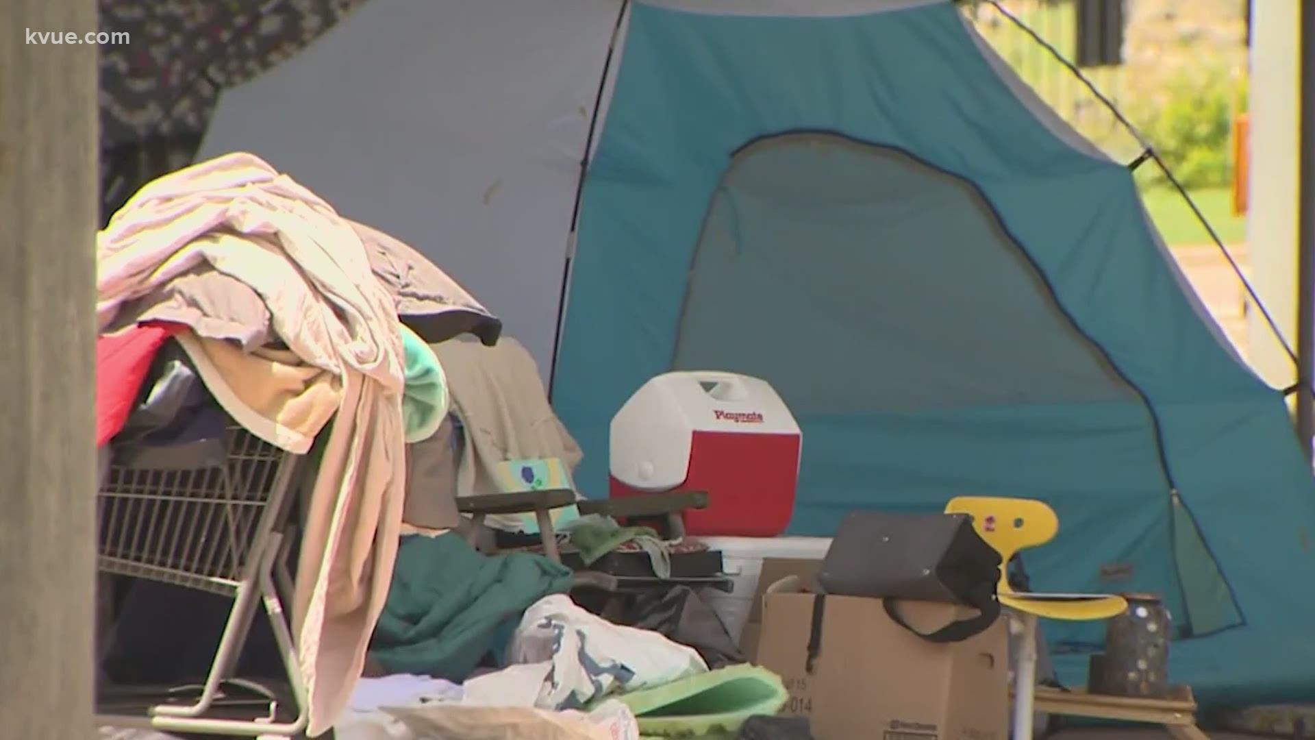 A nonprofit that works with the homeless community said there is no evidence the pandemic has increased homelessness in Austin – but it may look like it has.