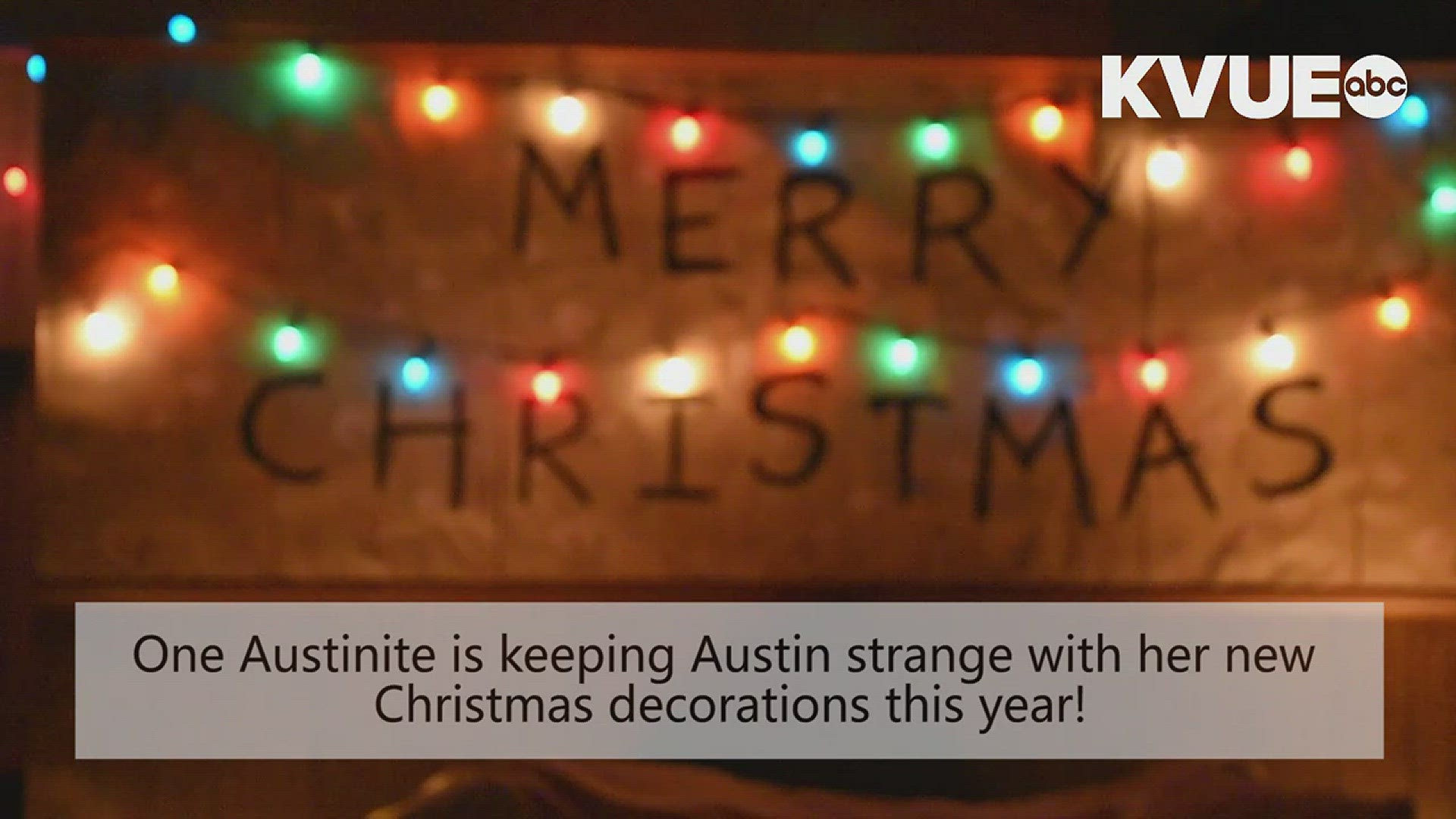 Check out this 'Stranger Things' themed Christmas display in Austin