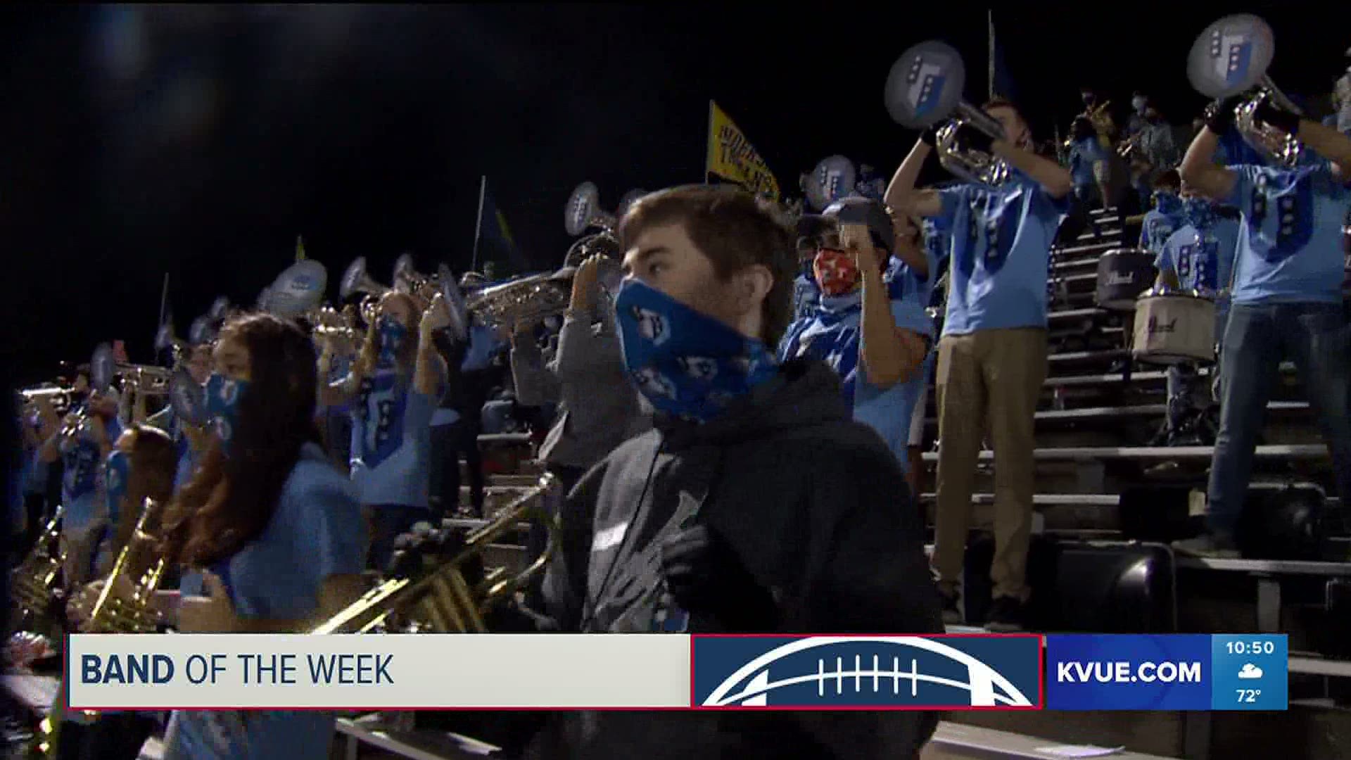 KVUE's Band of the Week is Georgetown High School. Join us for Friday Football Fever.