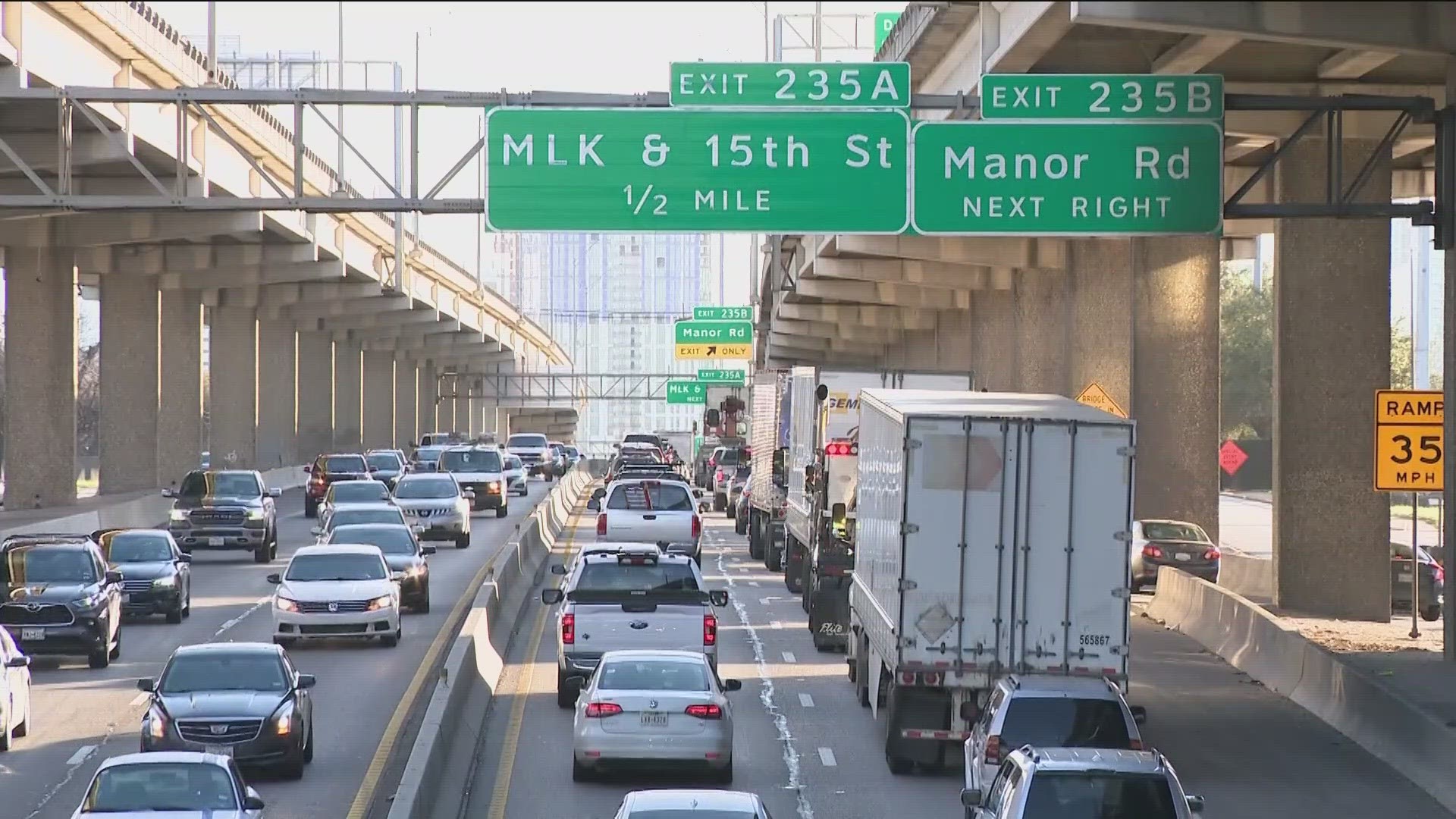 A plan to revamp I-35 through Downtown Austin is moving forward. TxDOT announced it cleared an environmental hurdle for the project.