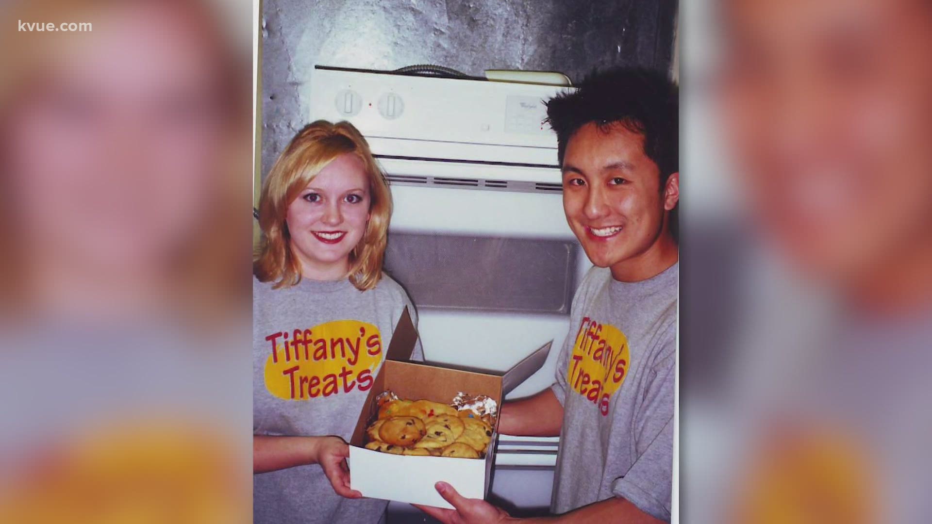 They are looking for a blonde woman named Amy who bought cookies for her boyfriend in 1999 near UT Towers. She tipped $5.