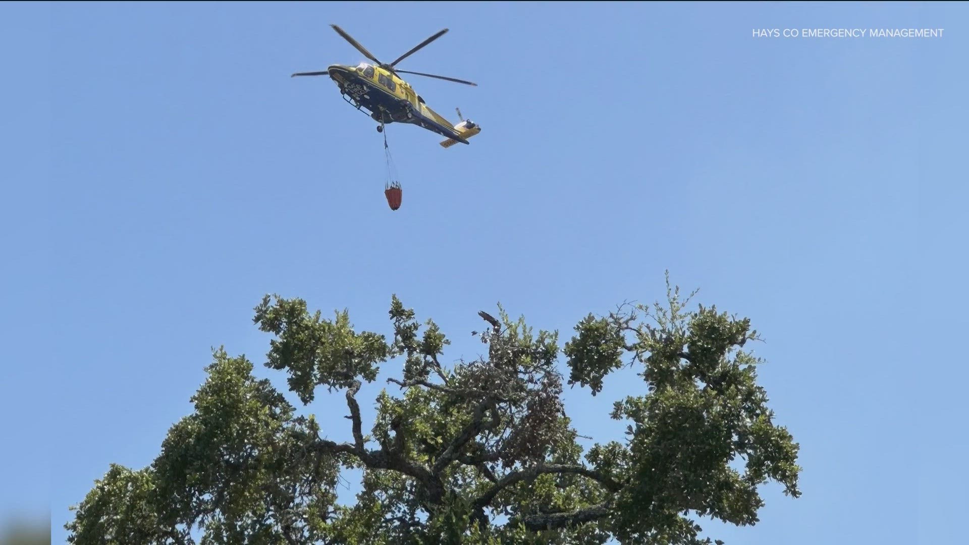 A wildfire is burning near the Ruby Ranch subdivision.