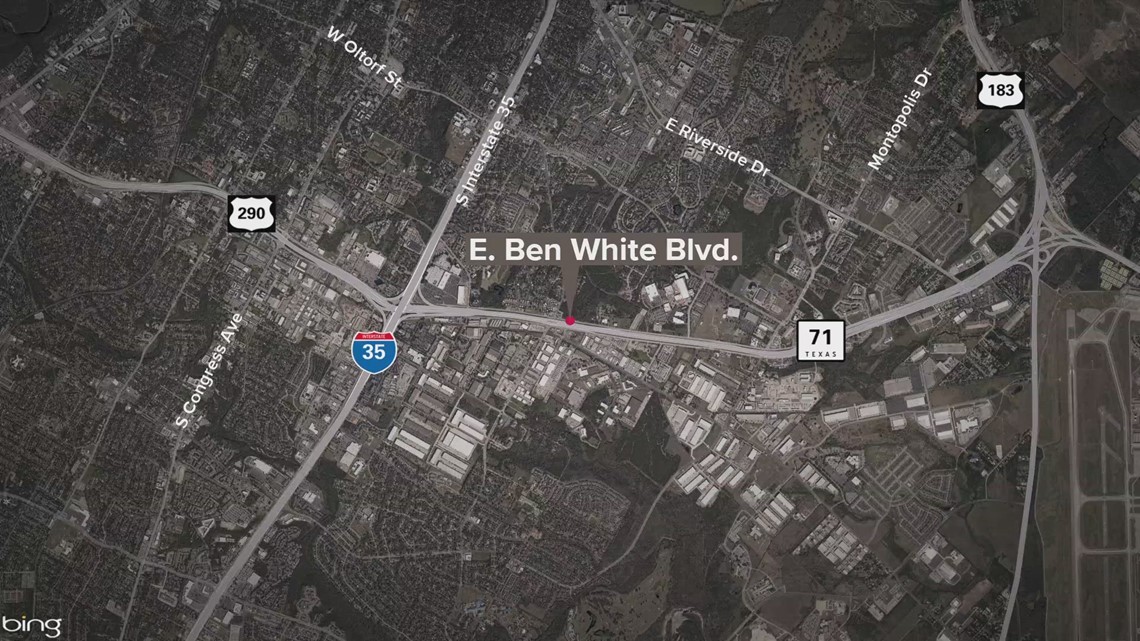 Man found dead on Ben White Boulevard in South Austin, Texas | kvue.com